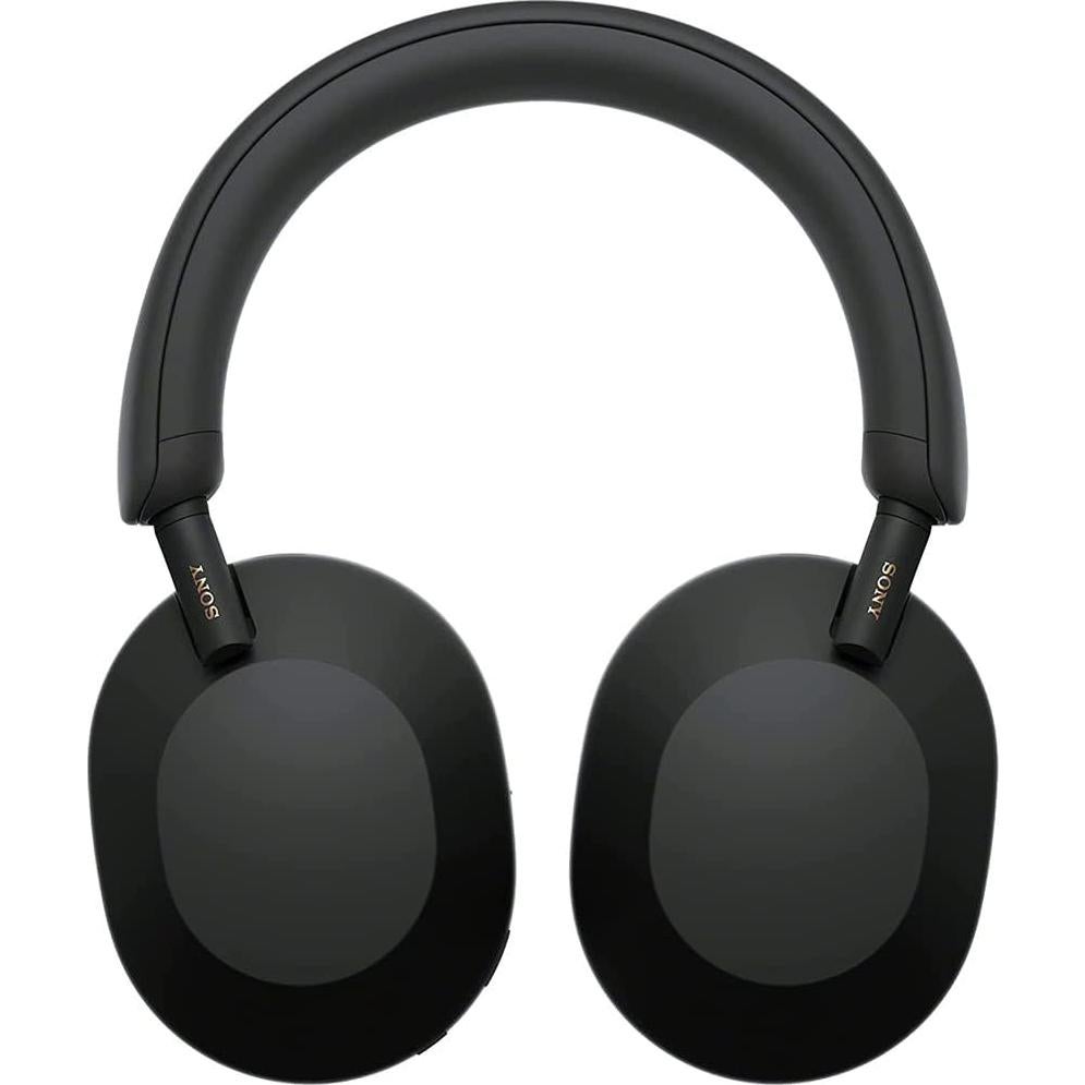 Auriculares Inalámbricos Sony WH-1000XM5 Negro con Estuche y Protección