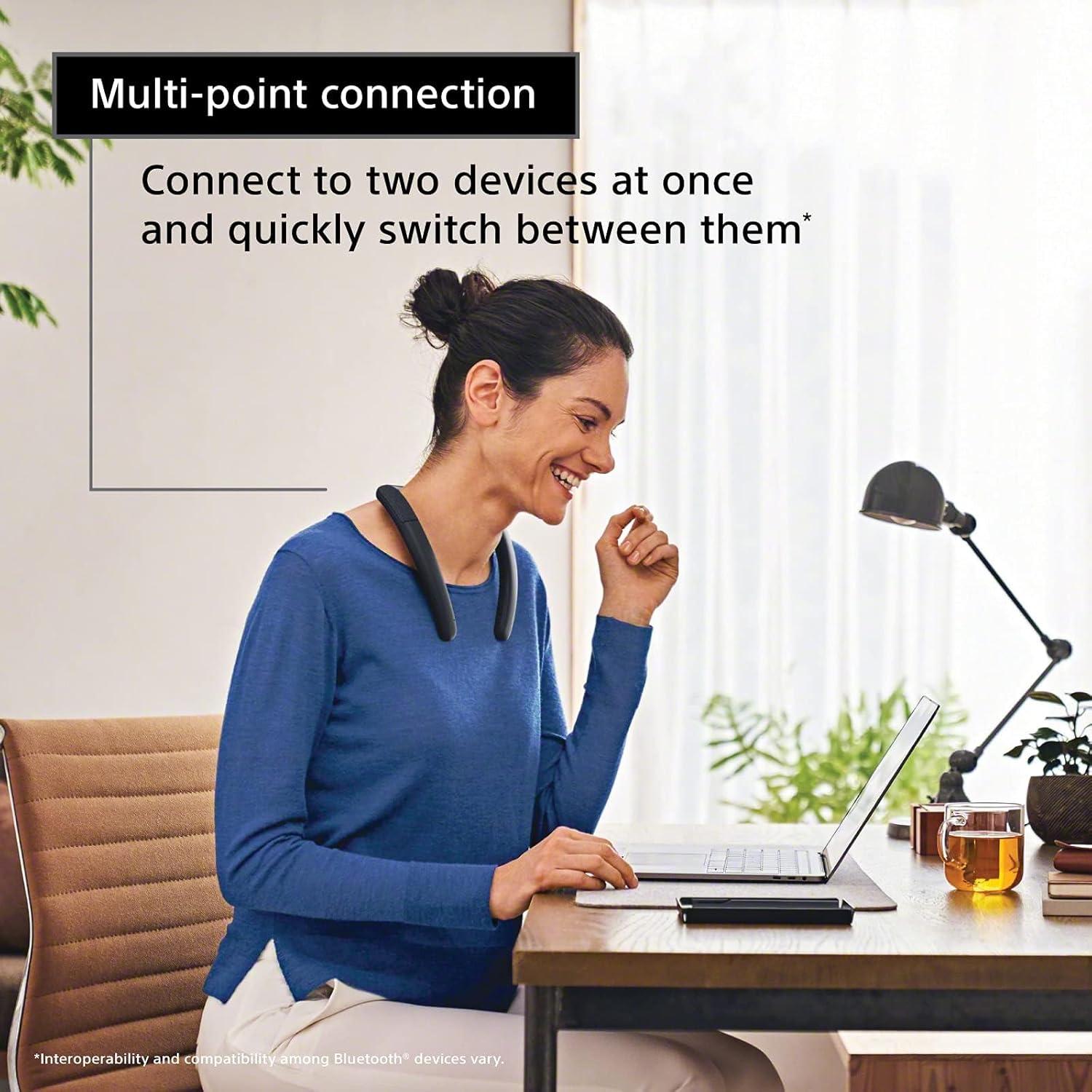 Altavoz Inalámbrico de Cuello Sony SRS-NB10 Gris Carbón