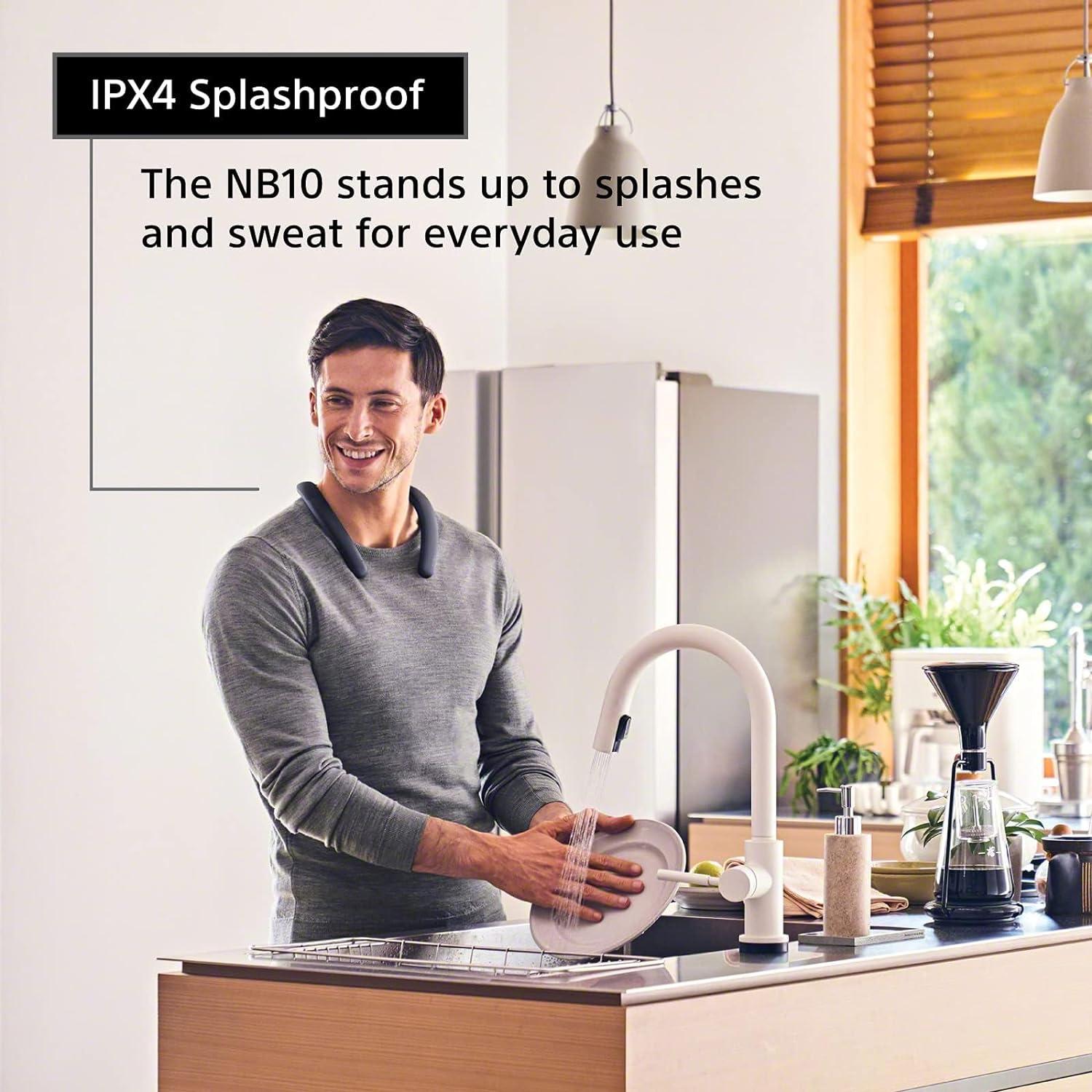 Altavoz Inalámbrico de Cuello Sony SRS-NB10 Gris Carbón