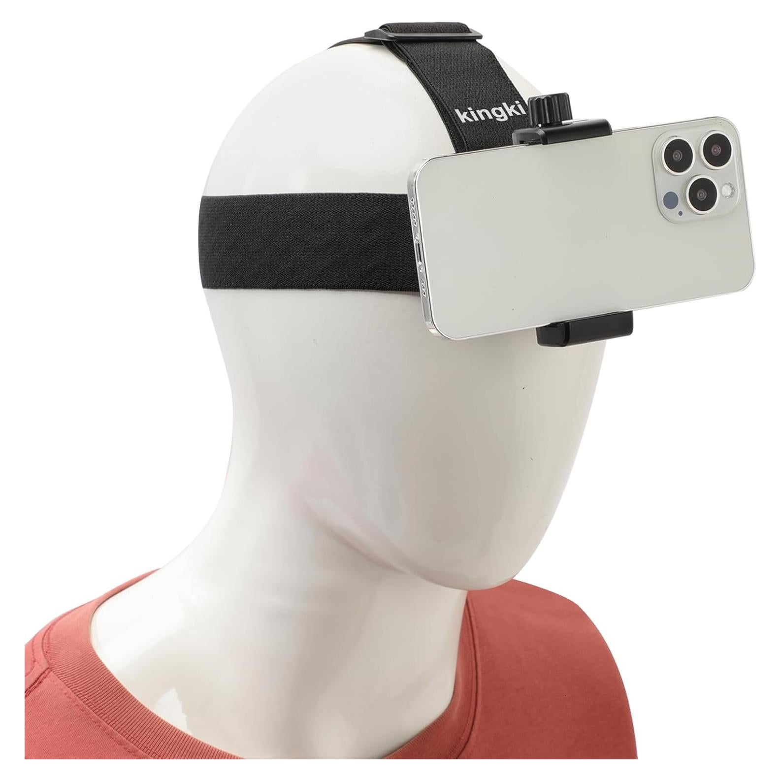 Soporte para Teléfono Móvil en Cabeza GZJH para Grabación