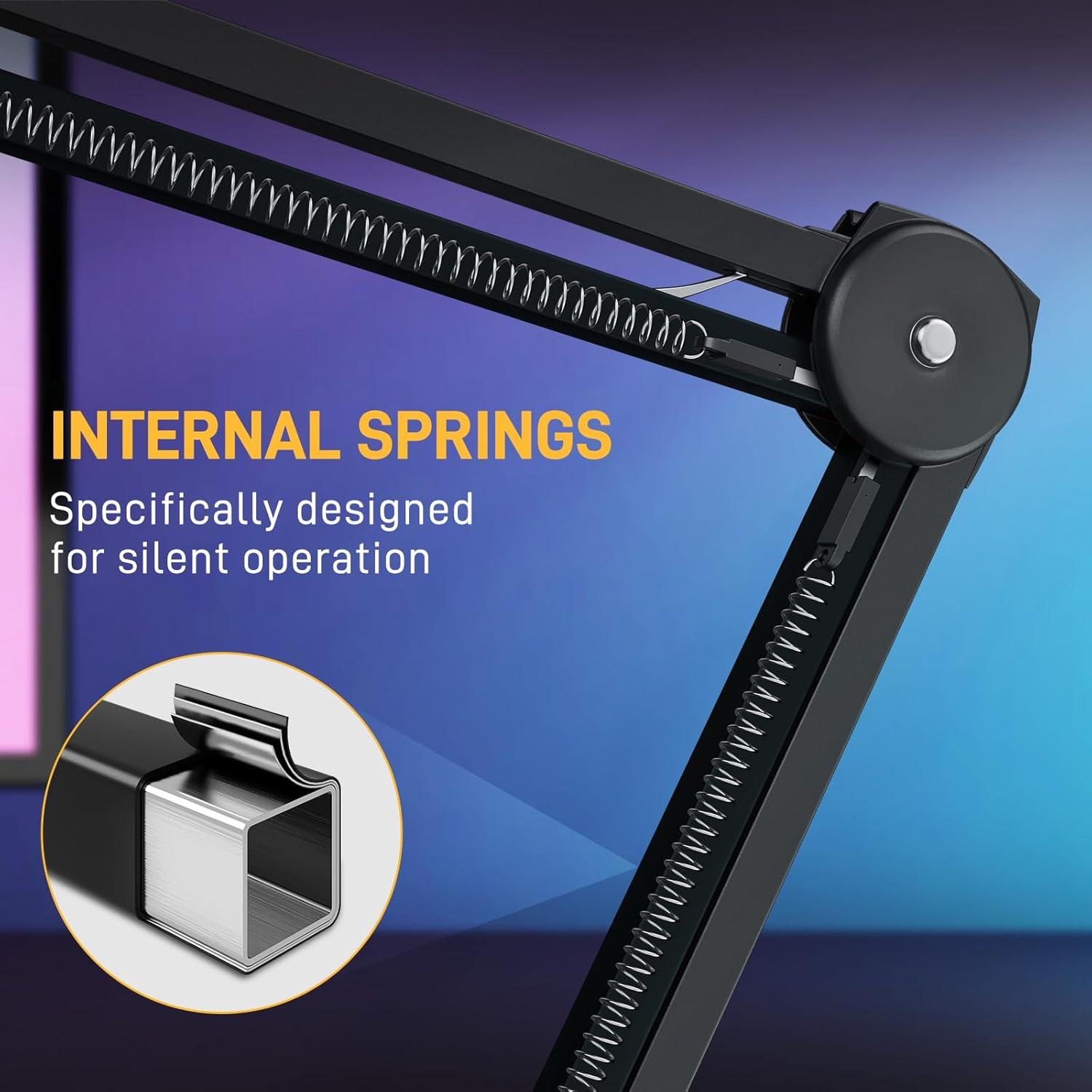 Soporte de Micrófono MAONO BA37 con Brazo Ajustable y Cable XLR