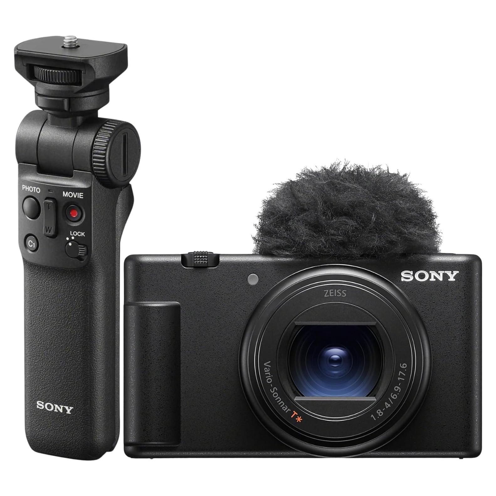 Cámara de Vlog Sony ZV-1 II 4K con Pantalla Abatible y Trípode