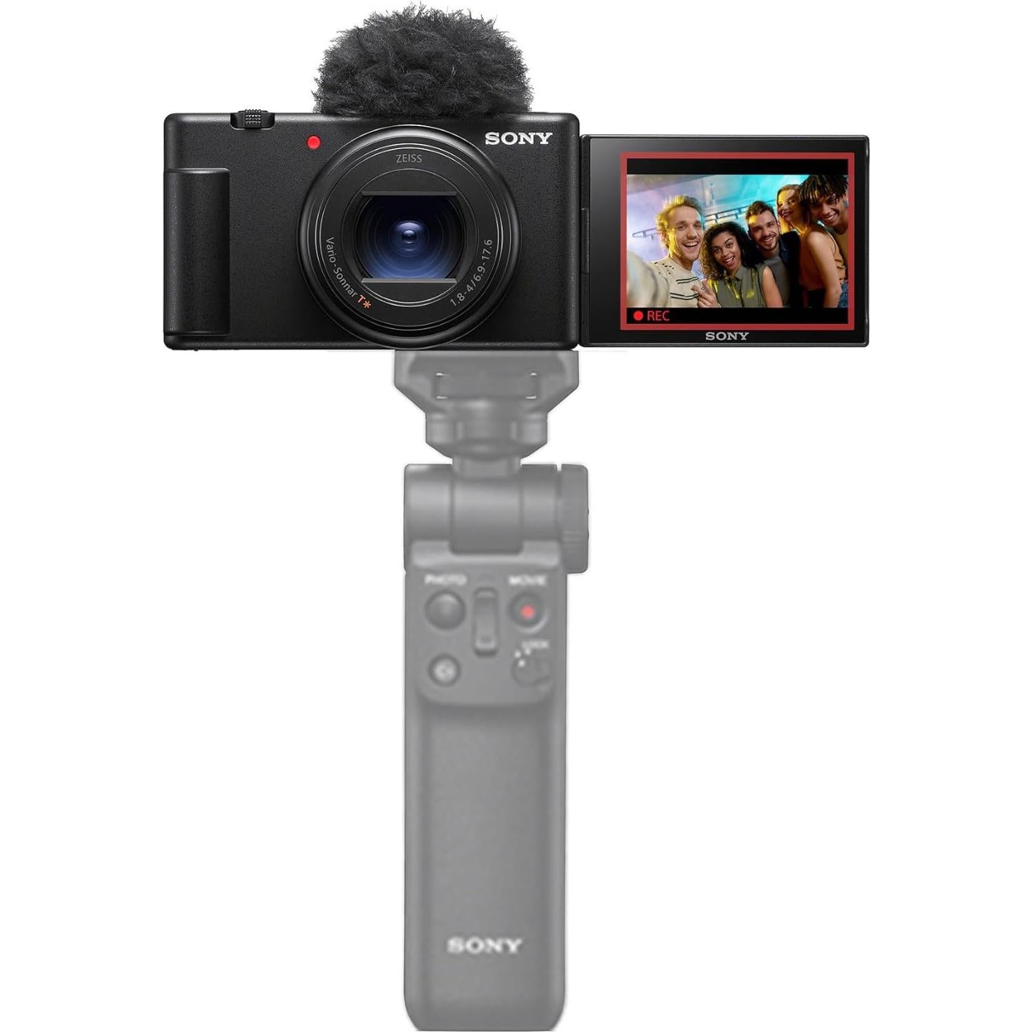 Cámara de Vlog Sony ZV-1 II 4K con Pantalla Abatible y Trípode