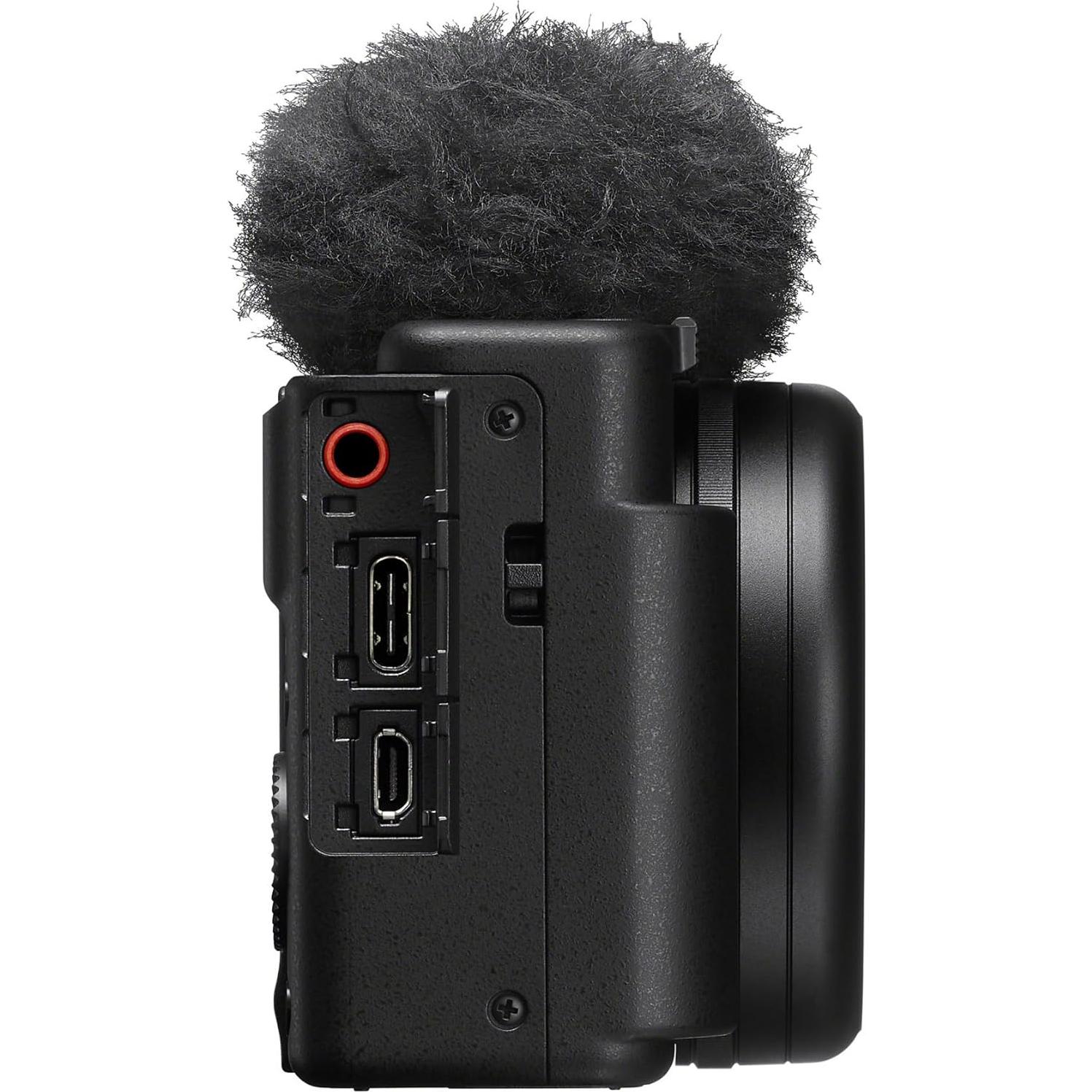 Cámara de Vlog Sony ZV-1 II 4K con Pantalla Abatible y Trípode