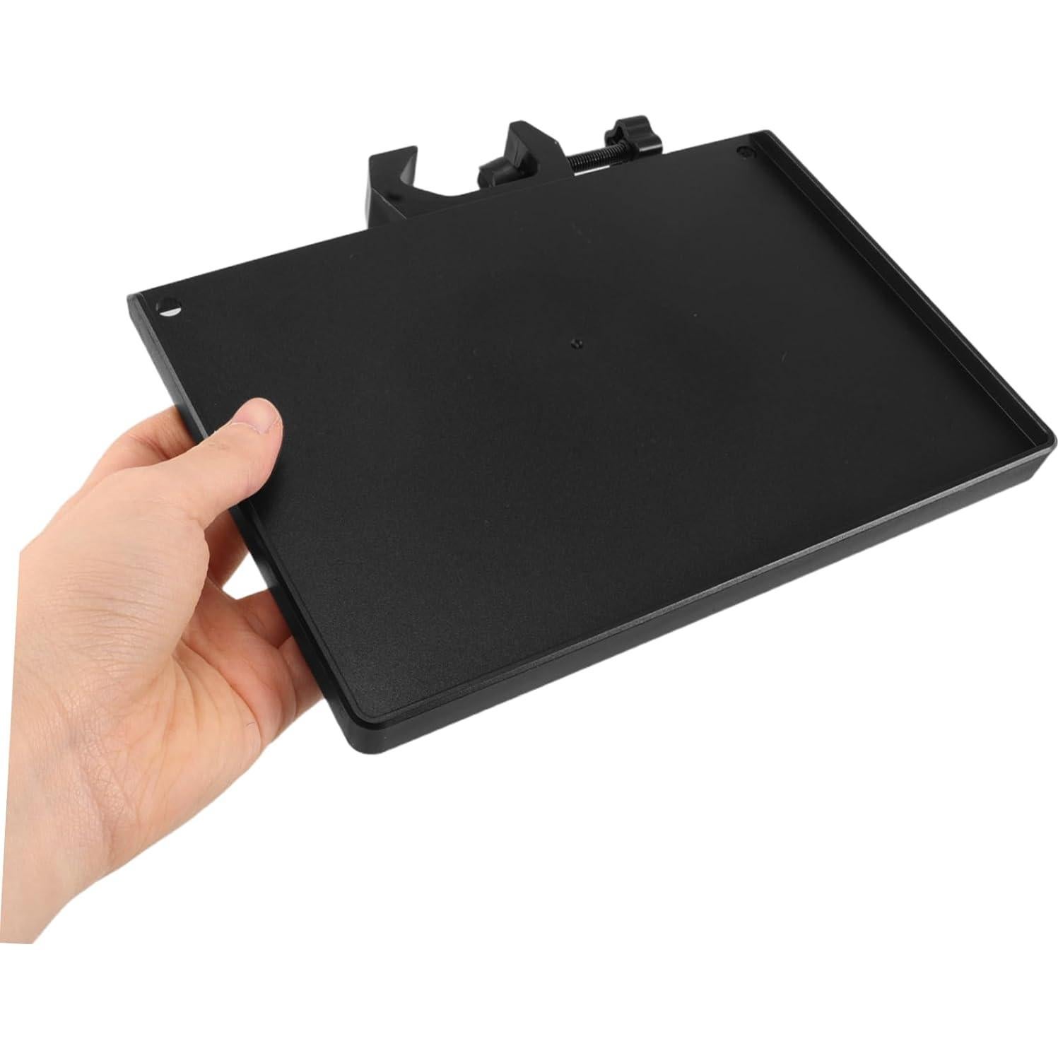 Bandeja de Soporte para Micrófono y Teléfono 4 Pcs - Negro