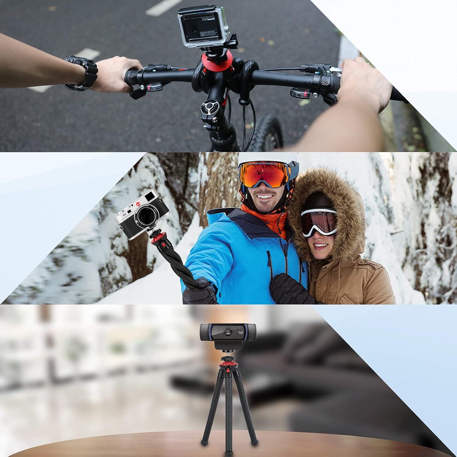 Webcam 4K NexiGo N950P con Control Remoto y Trípode Flexible