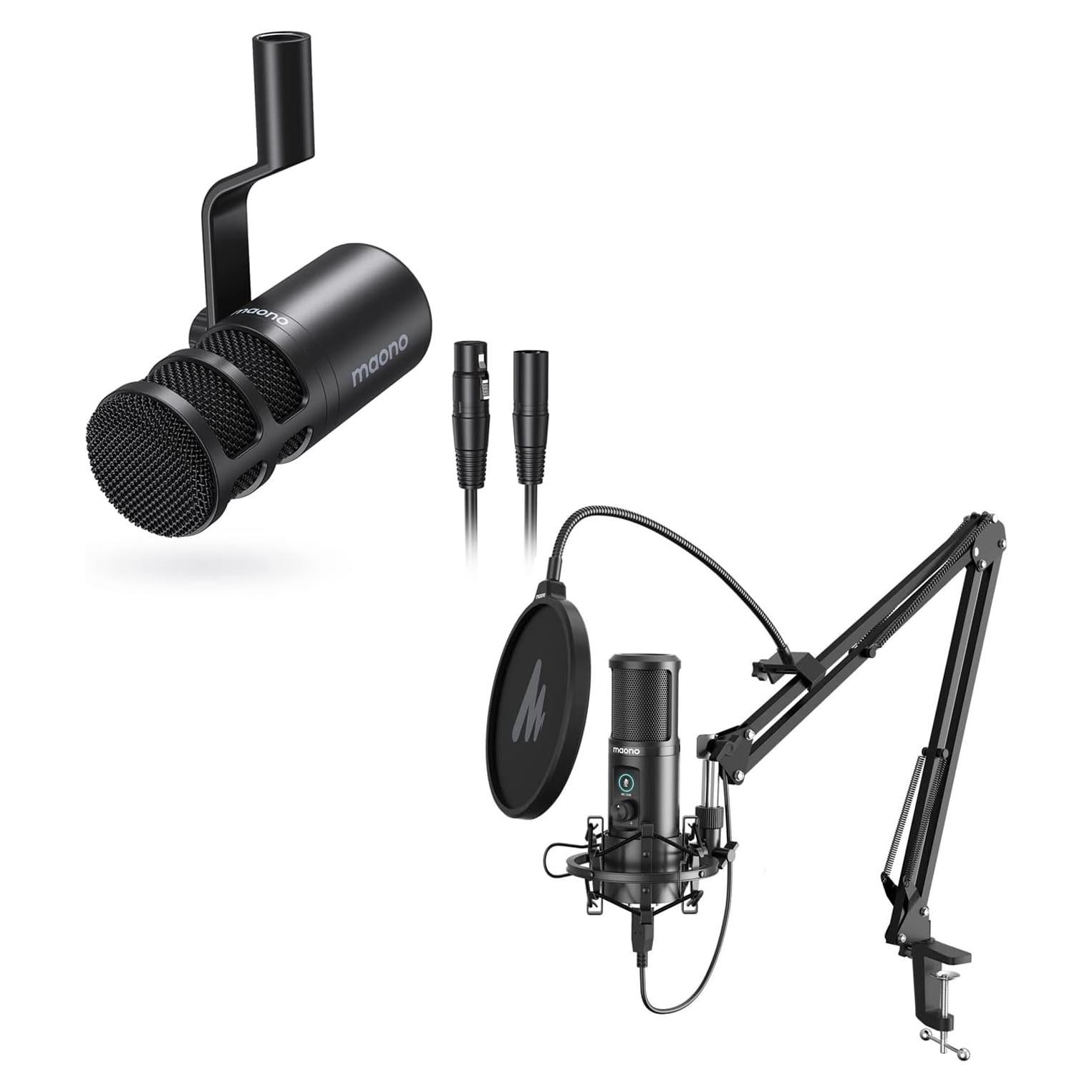 Micrófono Profesional MAONO PD100 para Podcast y Streaming