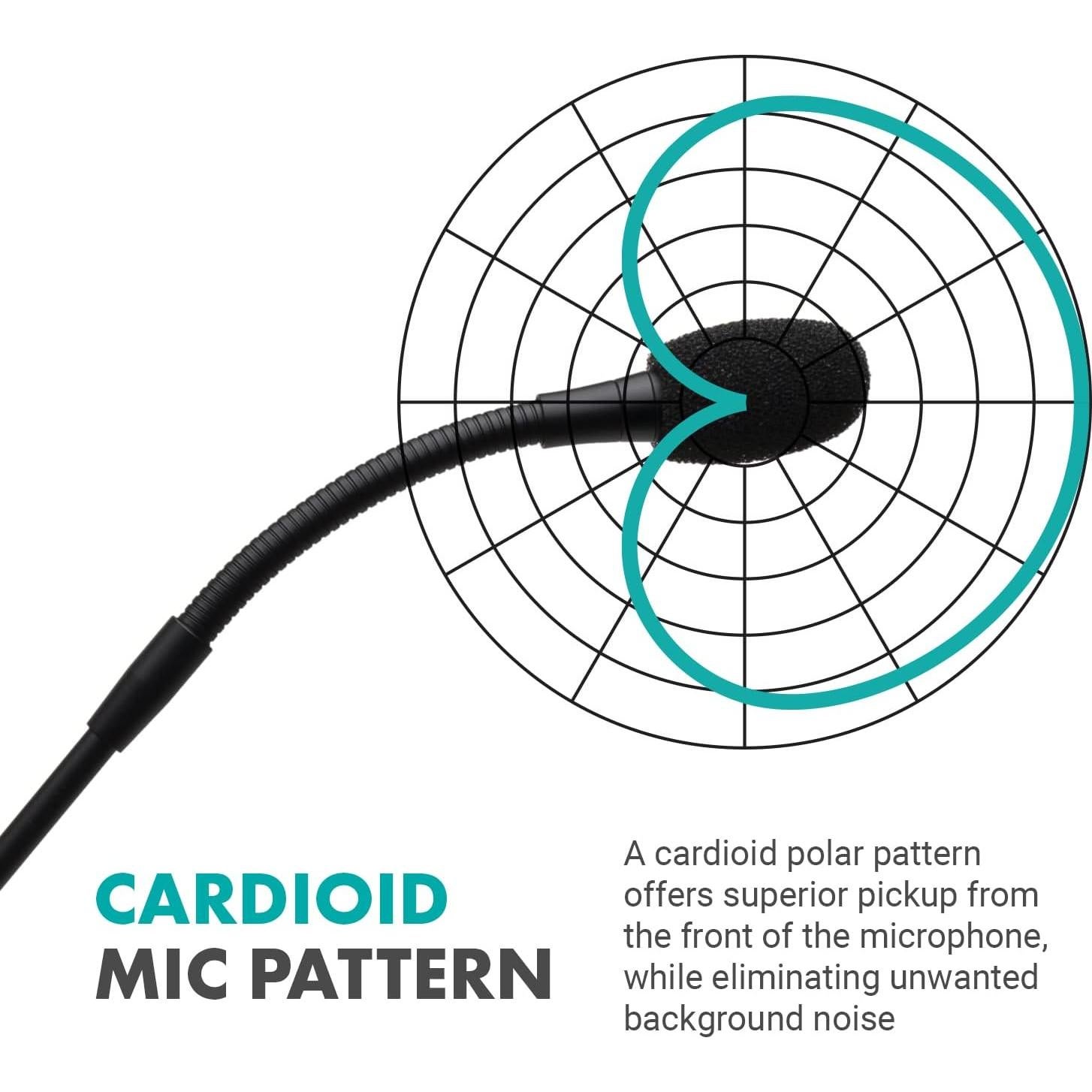 Micrófono Profesional Movo GM-7 USB con Control de Ganancia y RGB