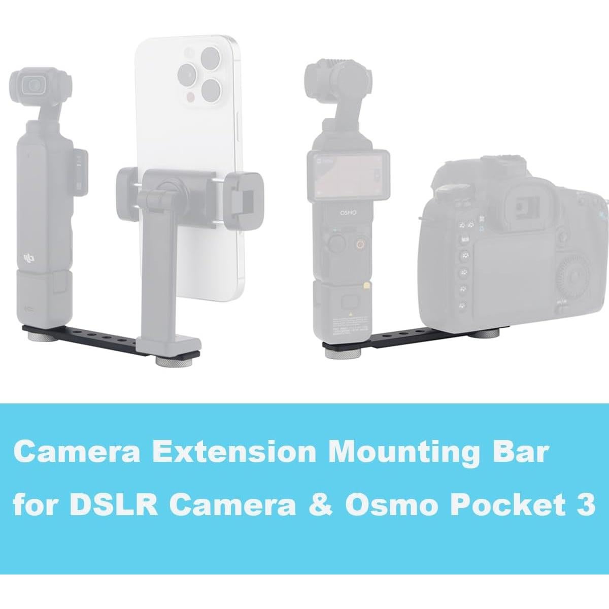 Soporte de extensión de cámara Rigdance 14 cm para DJI Pocket 3