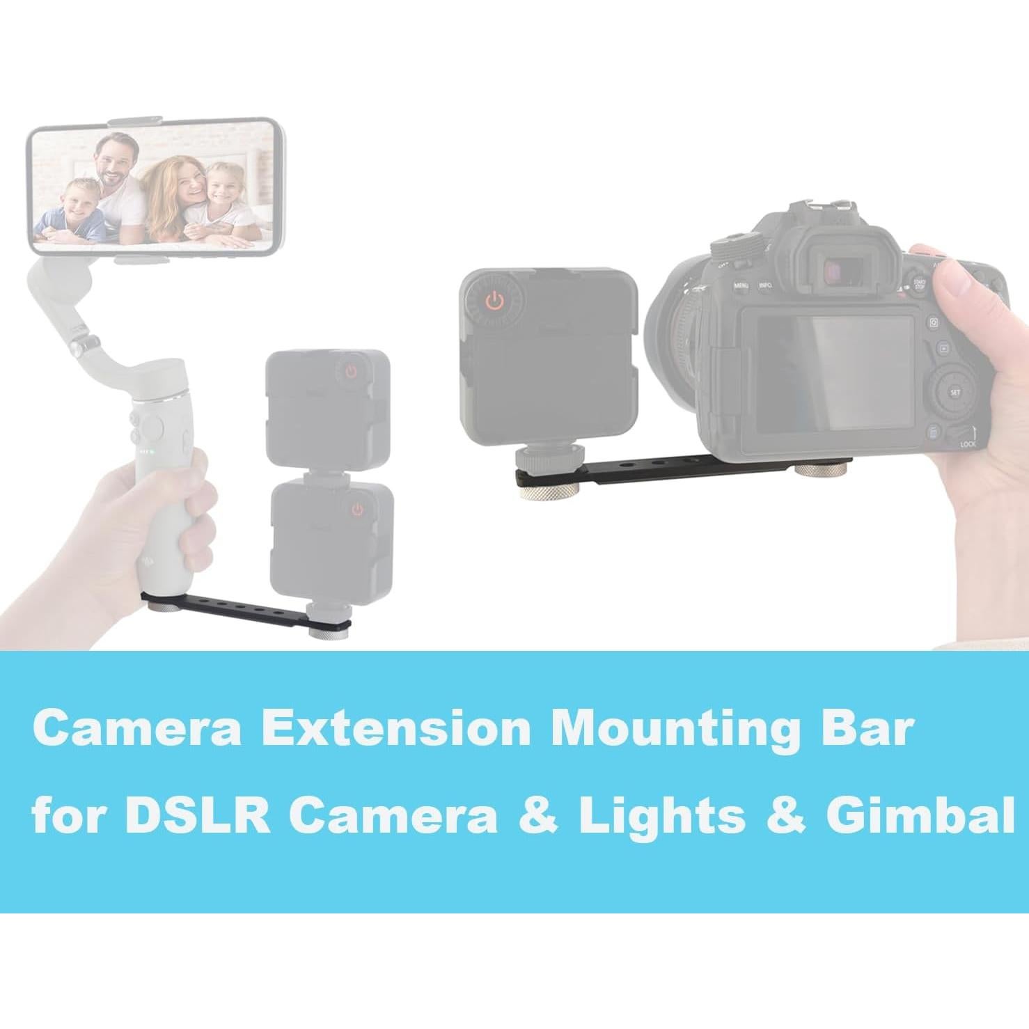 Soporte de extensión de cámara Rigdance 14 cm para DJI Pocket 3