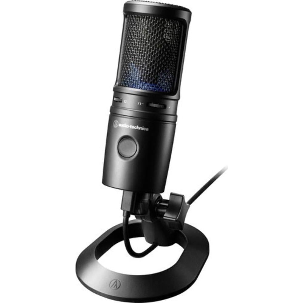 Micrófono de Condensador USB Audio-Technica AT2020USB-X con Soporte
