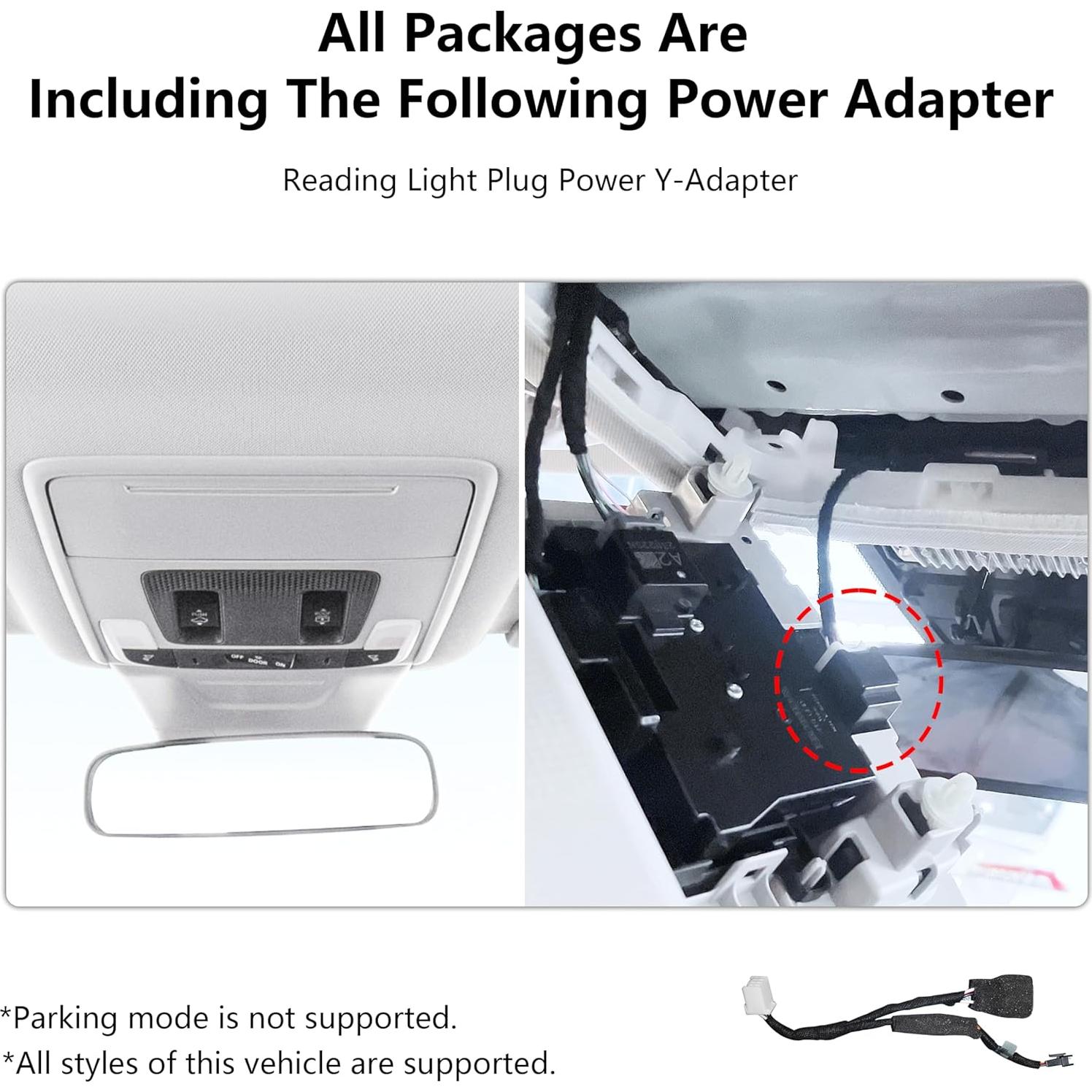 Cámara Dash Mangoal 4K Delantera y Trasera 1080P para Honda CRV 2023-2025