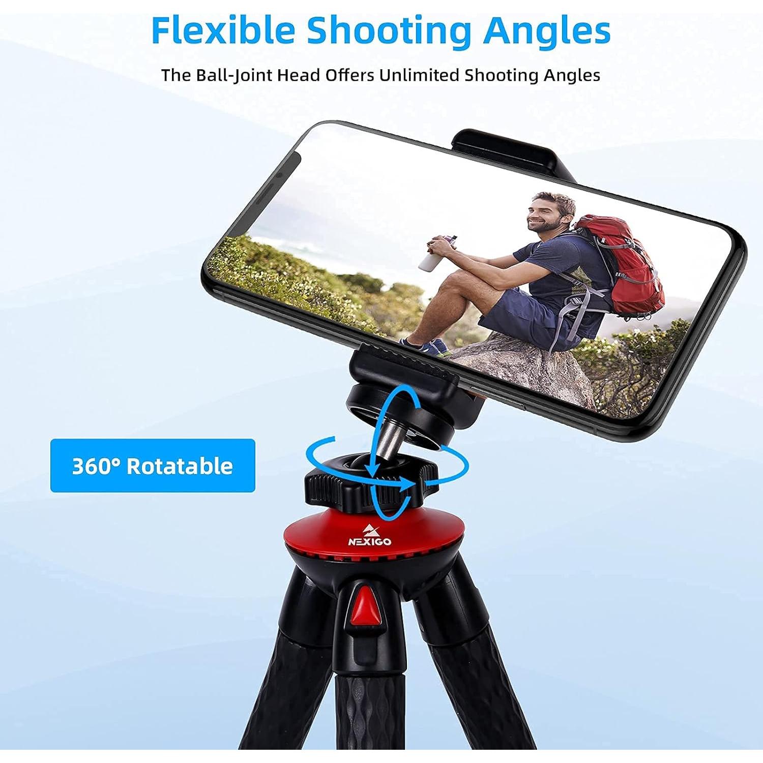 4K Zoomable Webcam Kits, N950P UHD 2160P Webcam with Remote, Sony Starvis Sensor, 5X Digital Zoom, Flexible Camera Tripod Stand, for Zoom/Skype/Teams, MAC PC