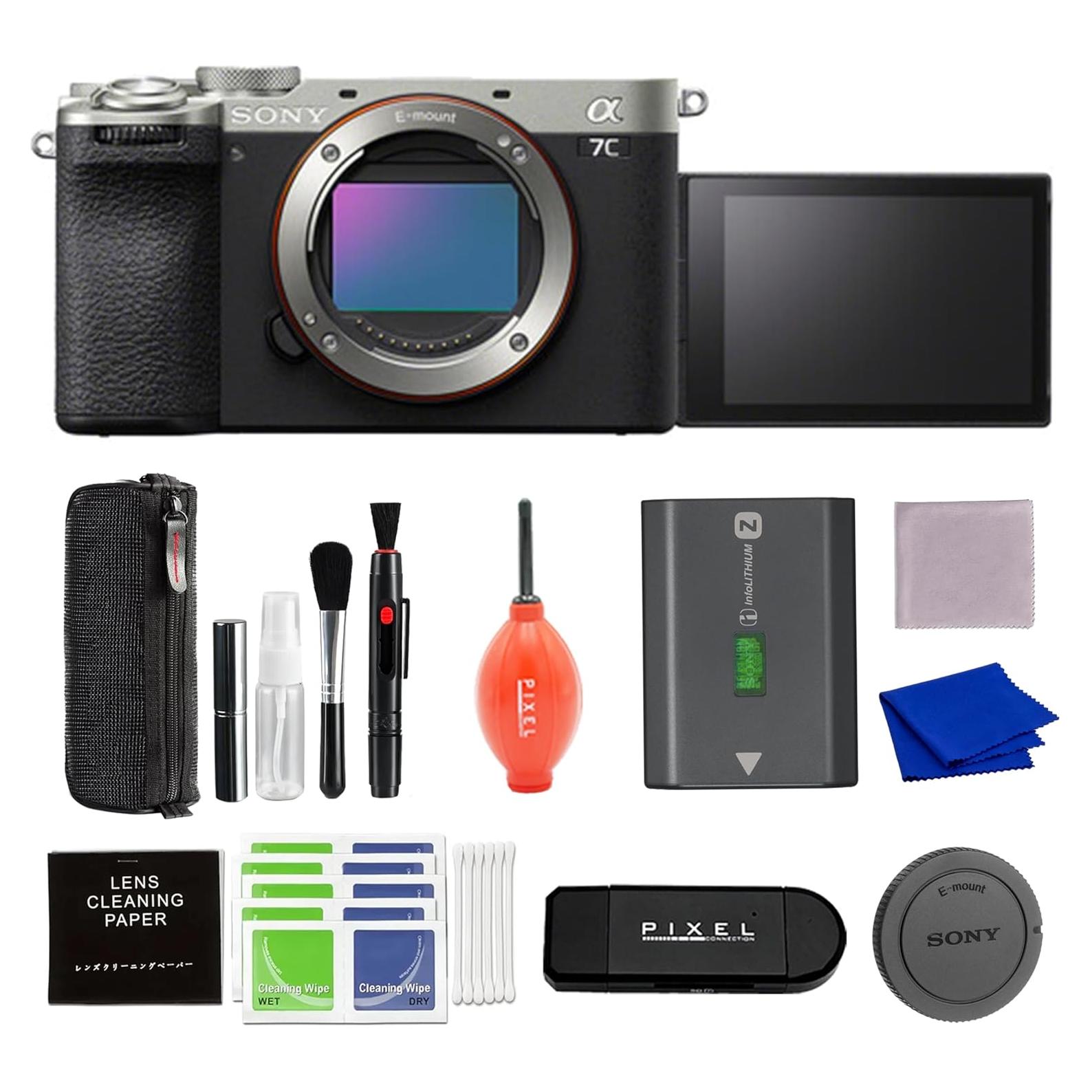 Cámara Sony Alpha 7C II Fotograma Completo Plata 33MP