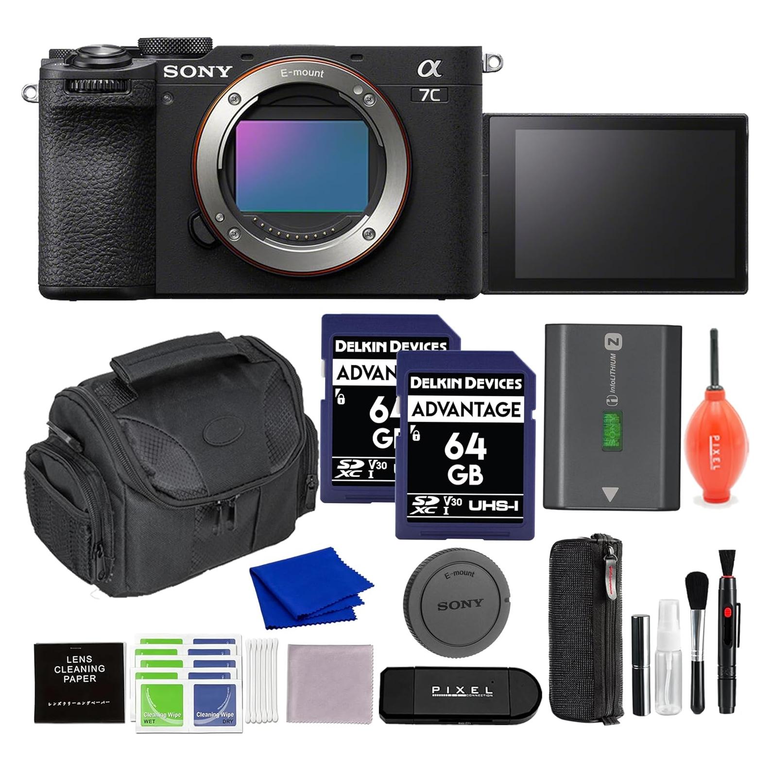 Cámara Sony Alpha 7C II Full-Frame 33MP + Accesorios