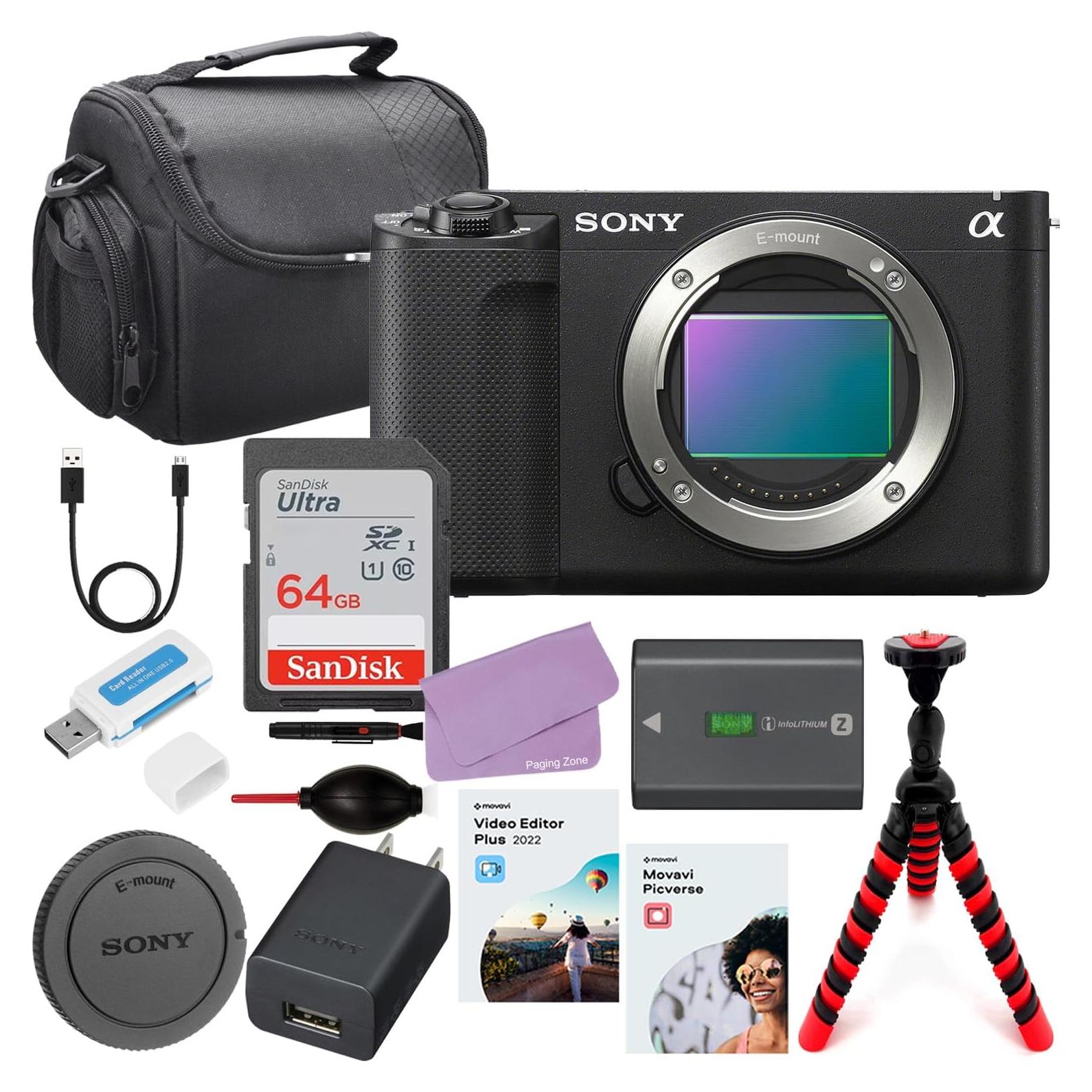 Cámara Sin Espejo Sony ZV-E1 + Accesorios 64GB y Trípode