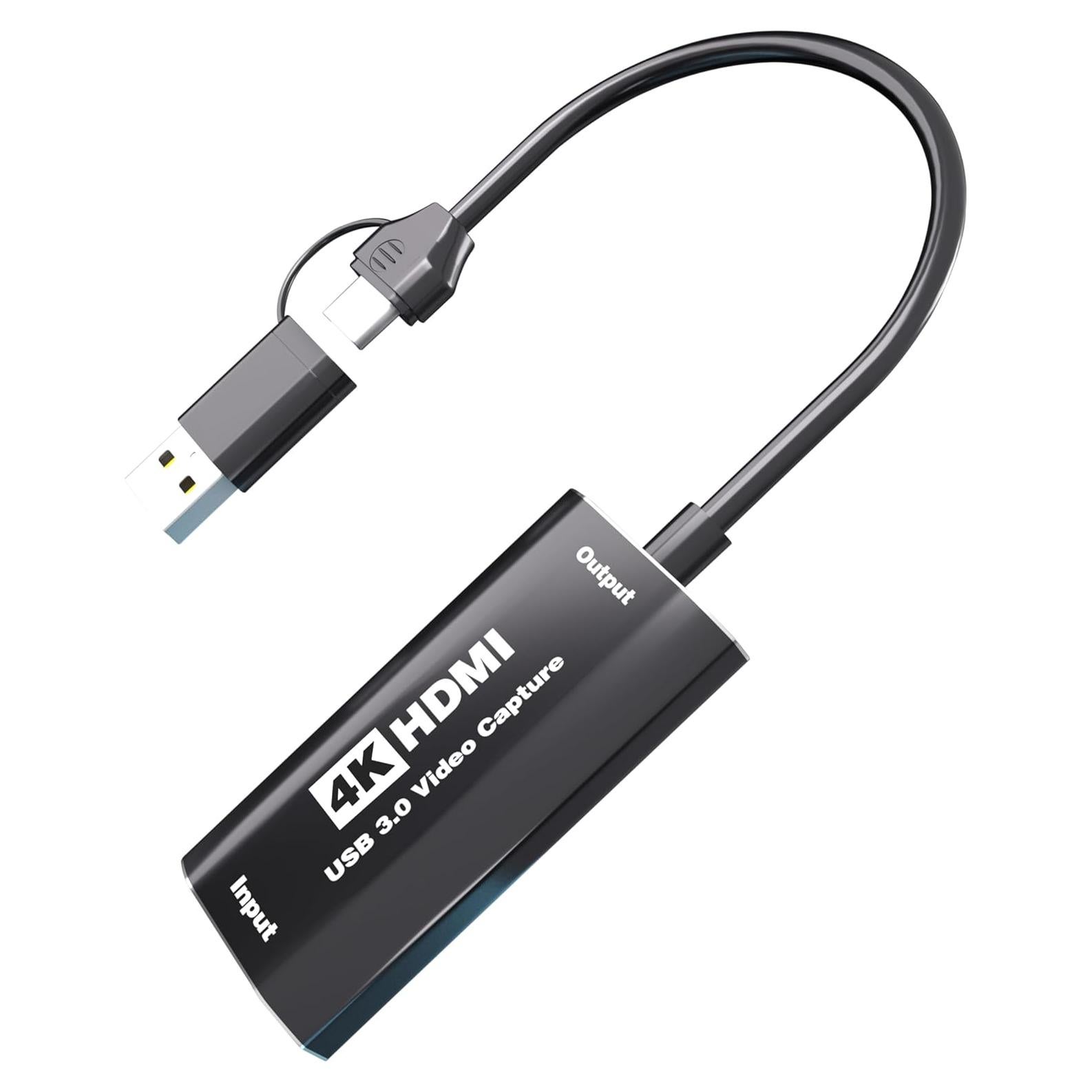 Tarjeta de Captura HDMI 4K TLsiwio para Streaming 1080P 60FPS