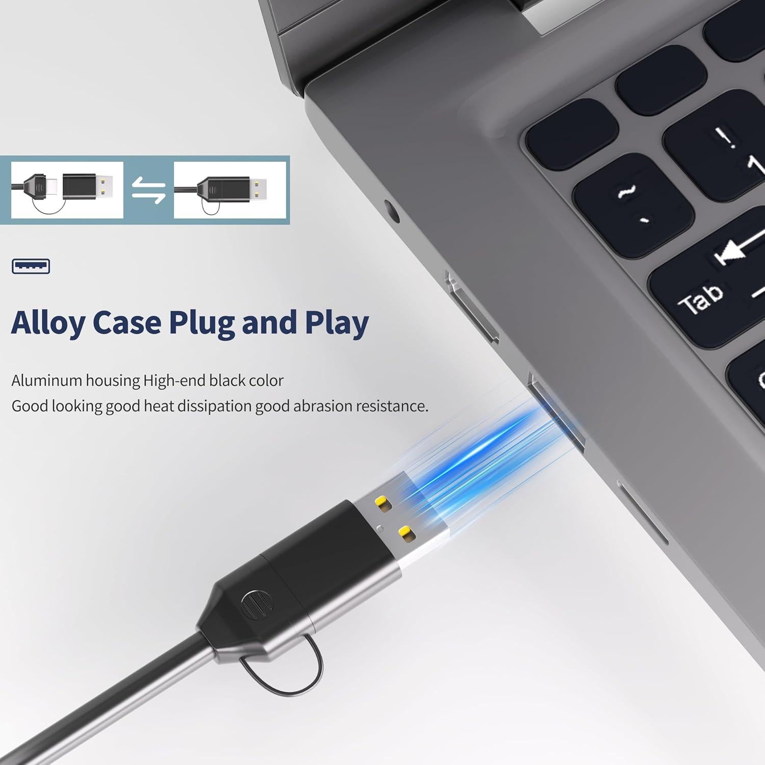 Tarjeta de Captura HDMI 4K TLsiwio para Streaming 1080P 60FPS