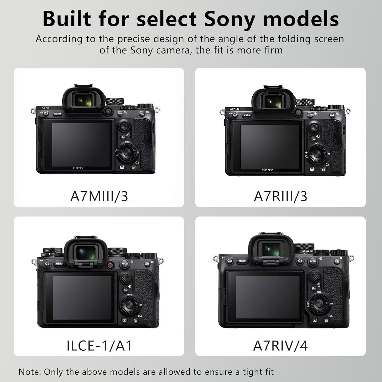 Ventilador de Enfriamiento KOERTACOO para Cámara Sony A7M3/A7R3/A7R4/A1