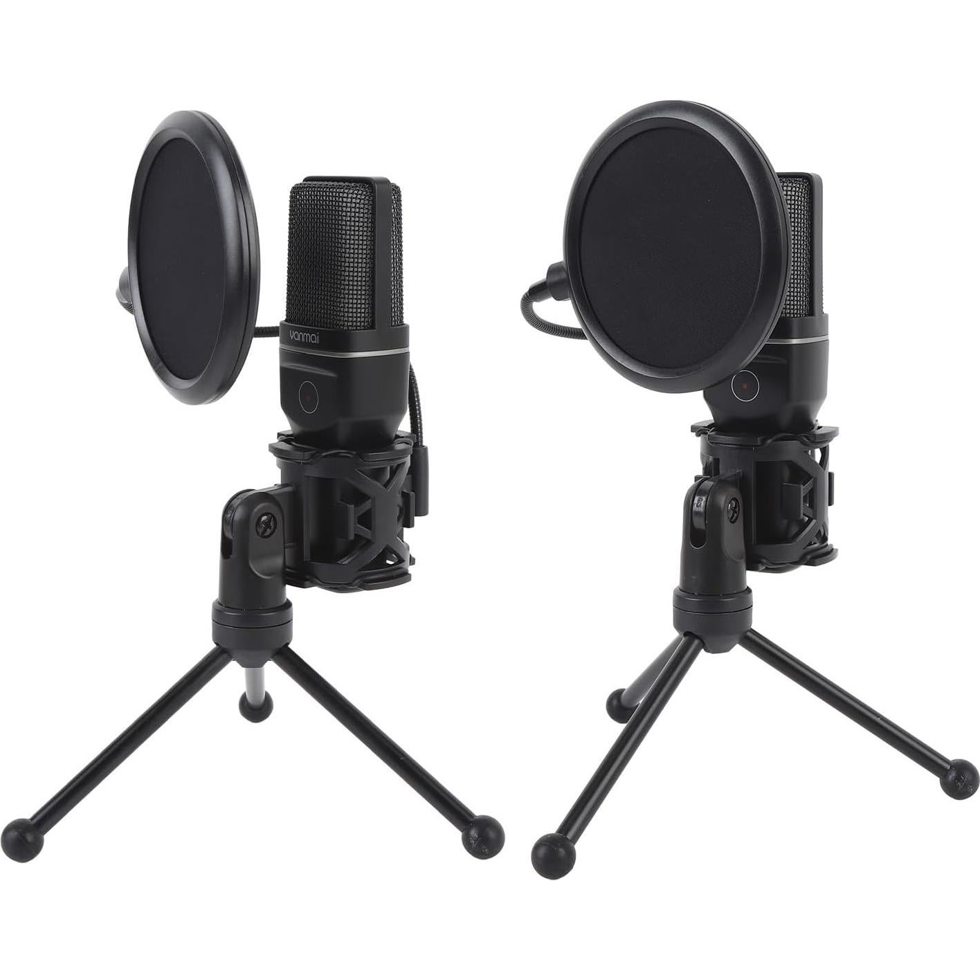 Micrófono USB VBESTLIFE con Iluminación RGB y Soporte