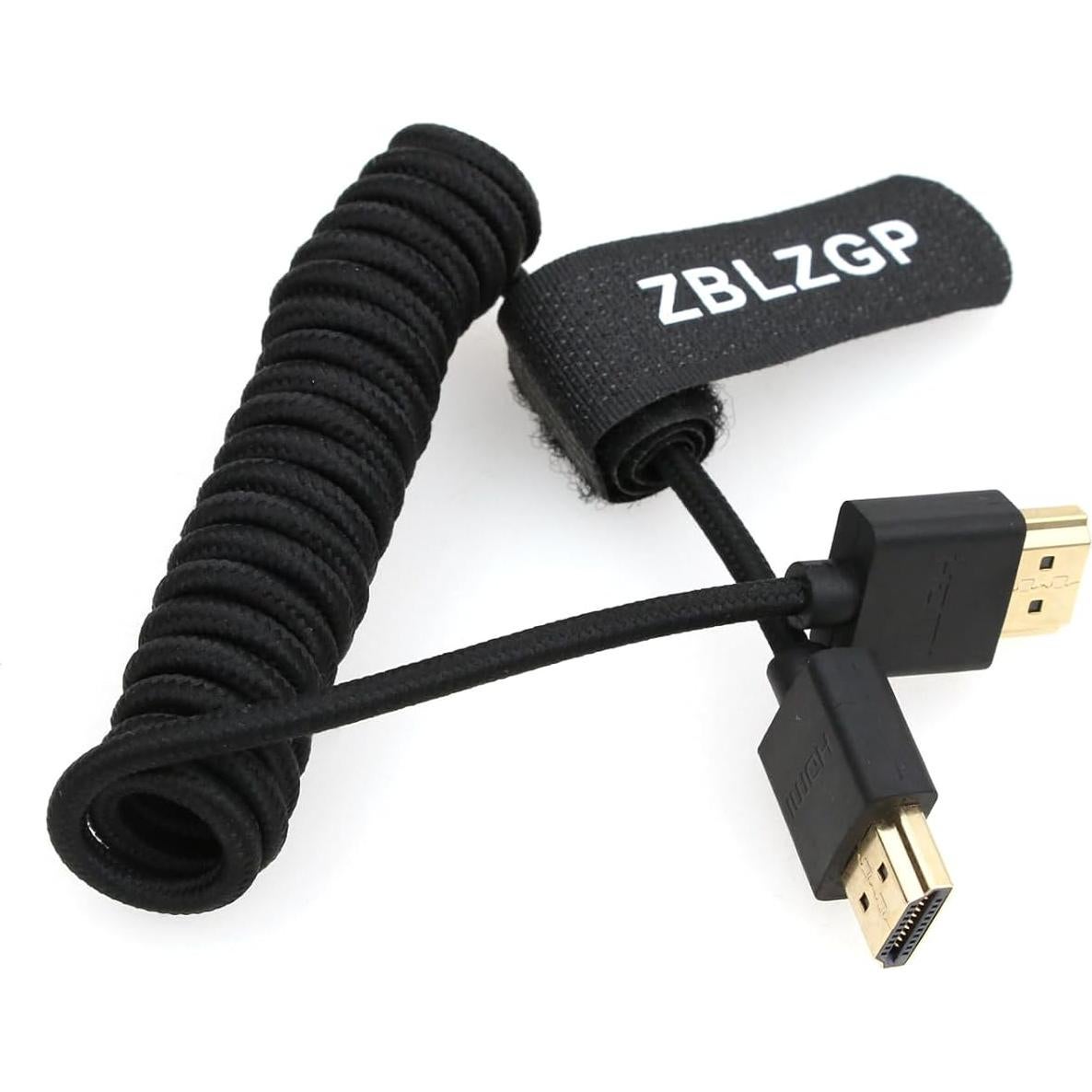 Cable HDMI 2.1 8K 60Hz ZBLZGP 30cm Trenzado Negro