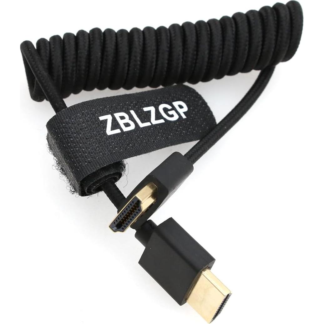 Cable HDMI 2.1 8K 60Hz ZBLZGP 30cm Trenzado Negro