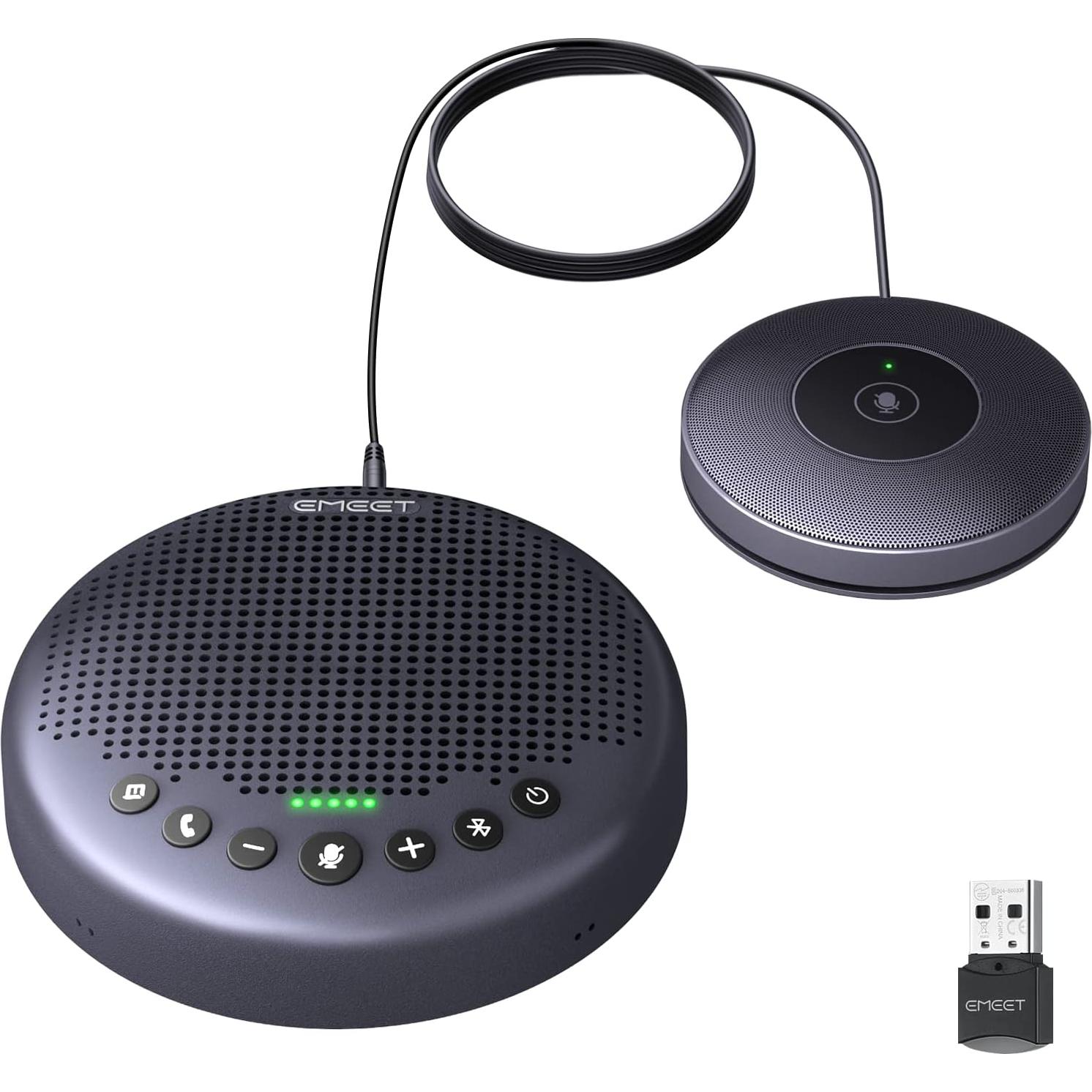 Webcam 4K EMEET S800 + Altavoz Bluetooth Luna Plus