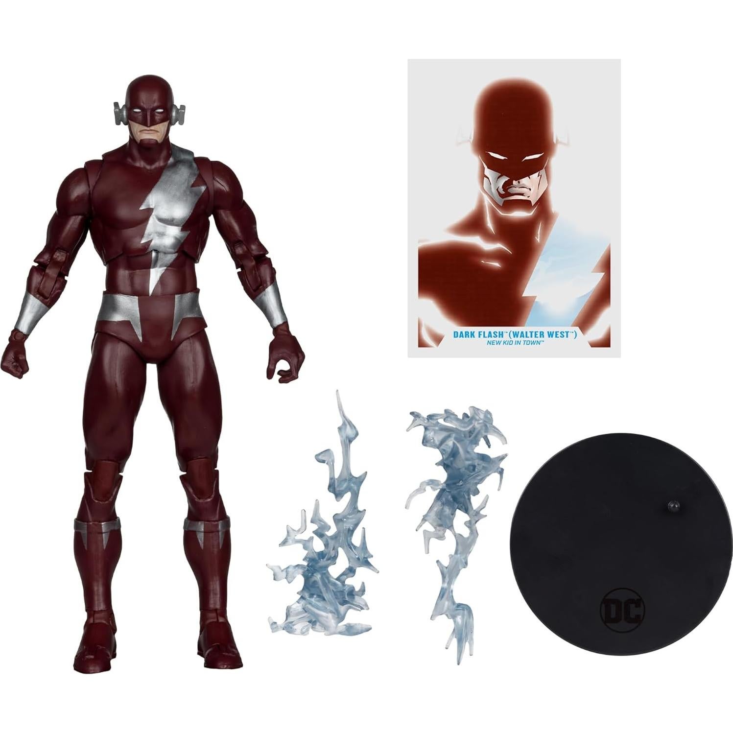 Figura de acción McFarlane DC Multiverse Dark Flash 17.8 cm