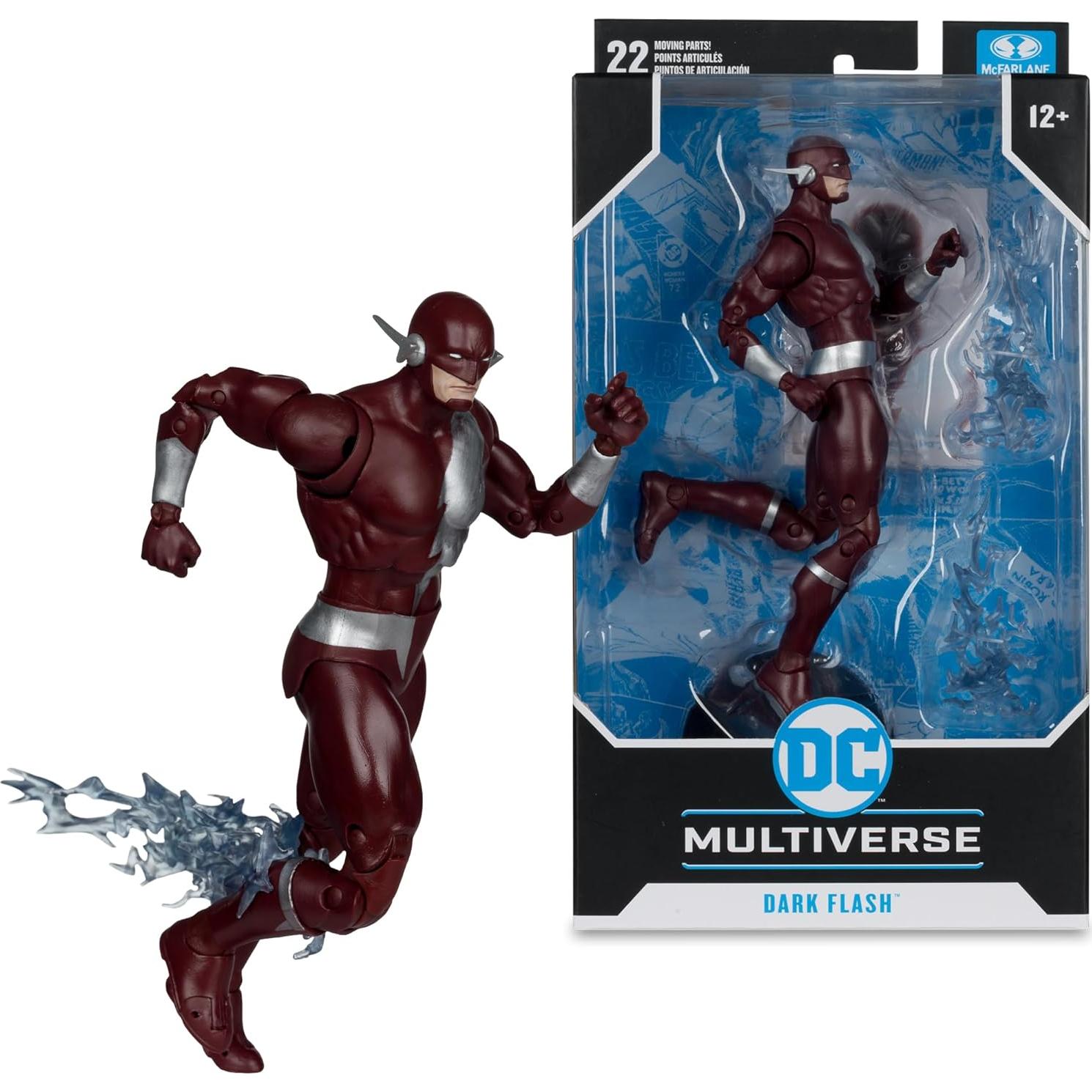 Figura de acción McFarlane DC Multiverse Dark Flash 17.8 cm