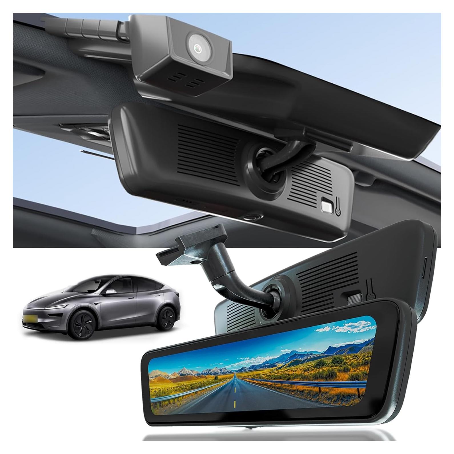 Cámara Retrovisor Sinjet H8 8.2" IPS 4K/2K para Tesla