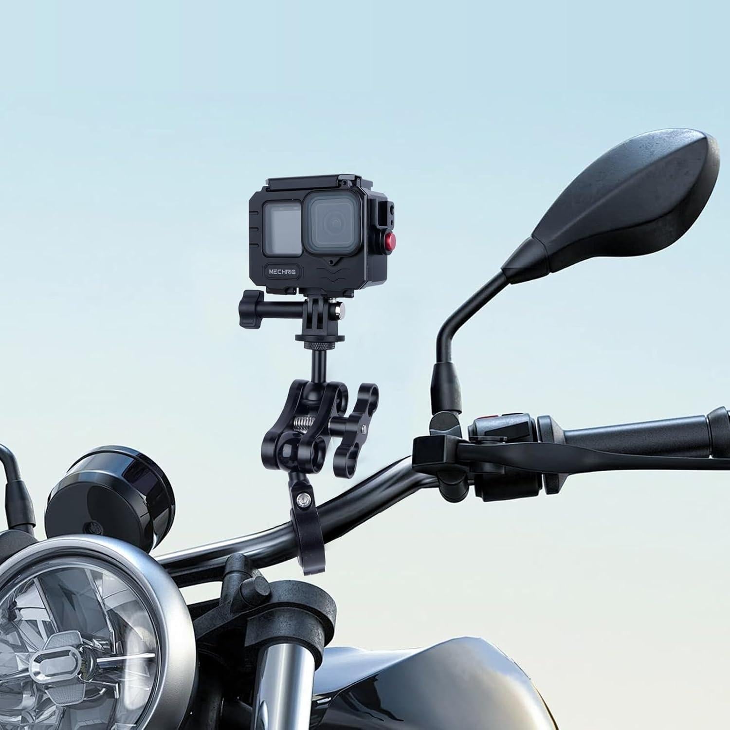 Adaptador de Cabeza Esférica Mechrig 1" con Rosca 1/4"-20