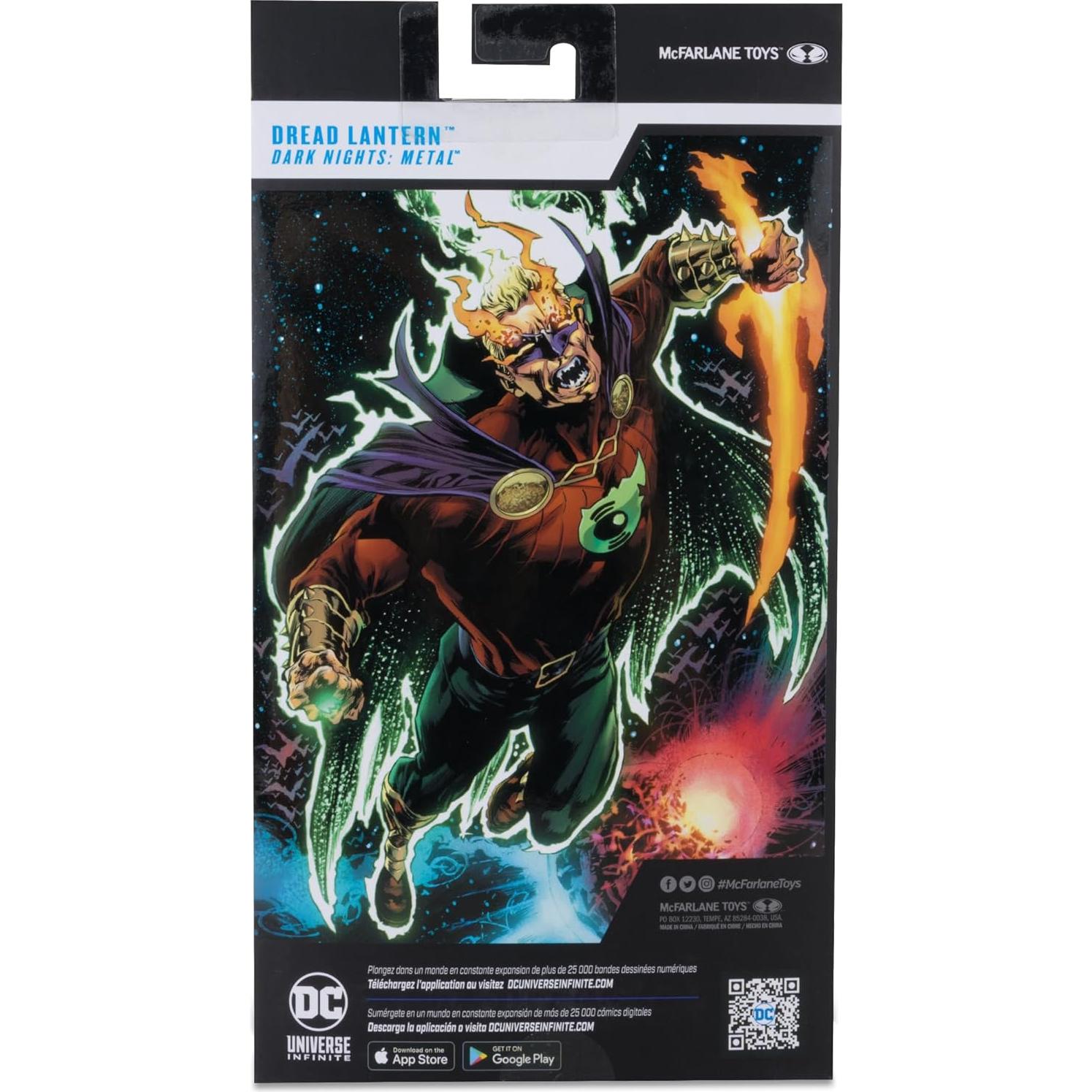 Figura de acción McFarlane DC Multiverse Dread Lantern 28 cm
