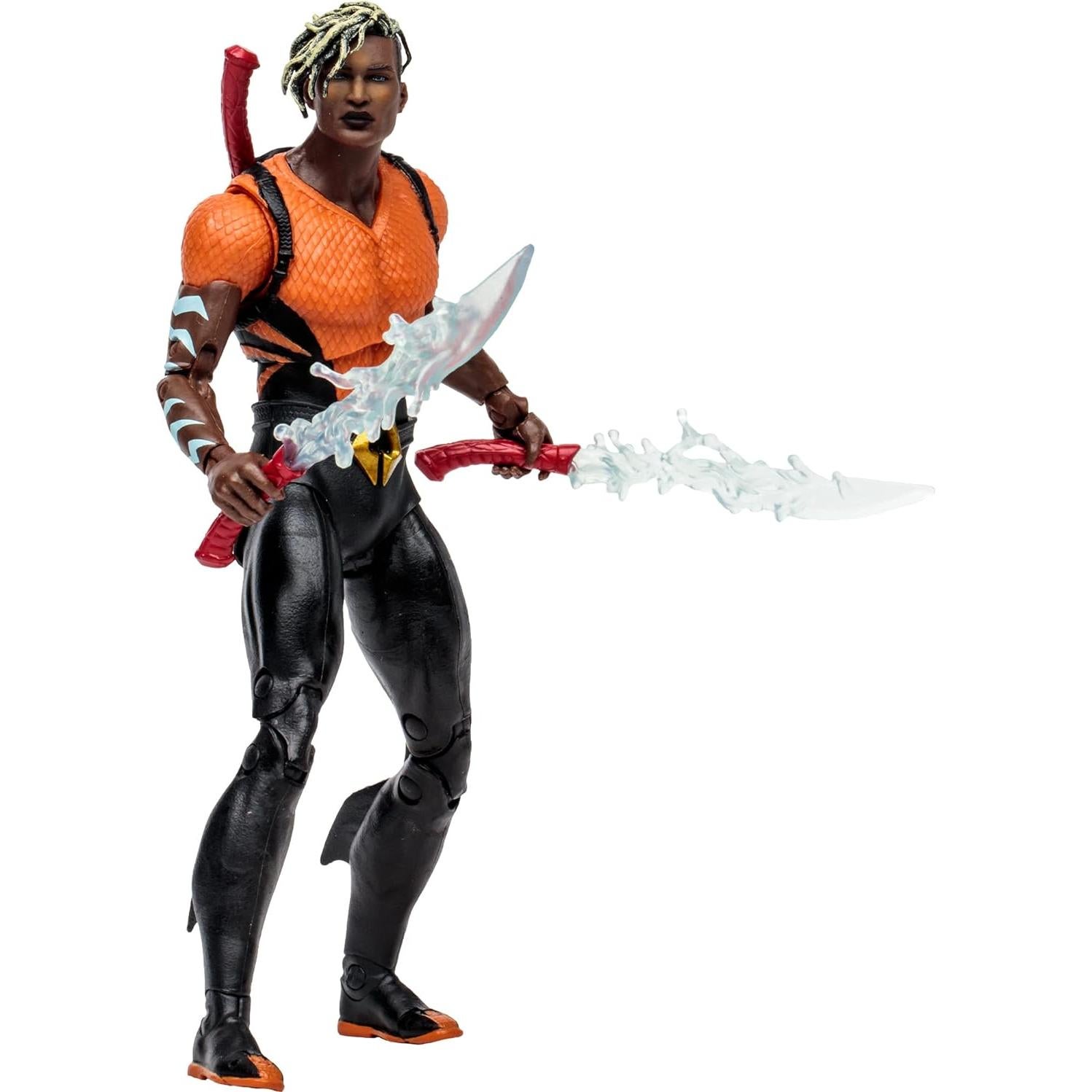 Figura de Acción Aqualad McFarlane 19 cm con Cómic Aquaman