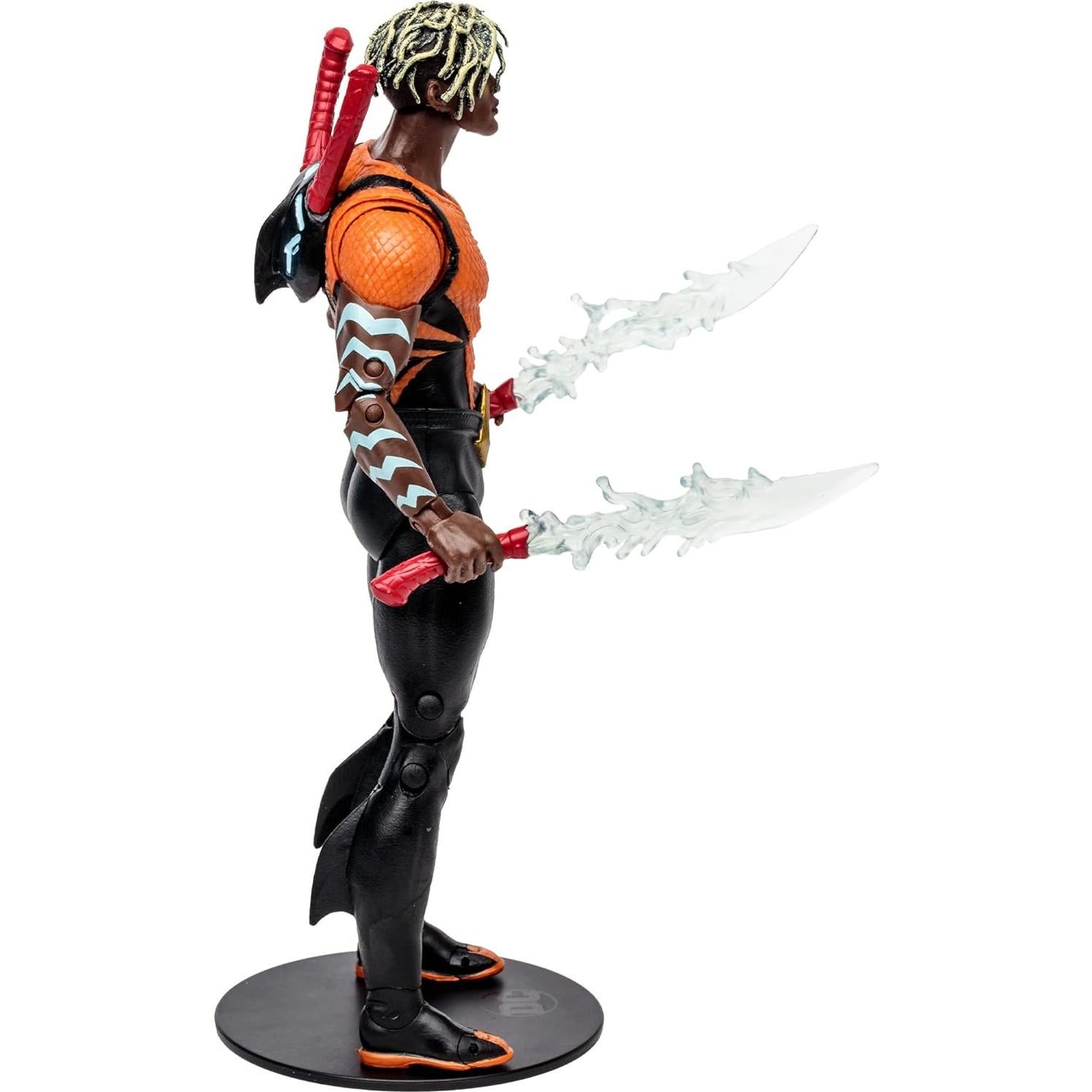 Figura de Acción Aqualad McFarlane 19 cm con Cómic Aquaman