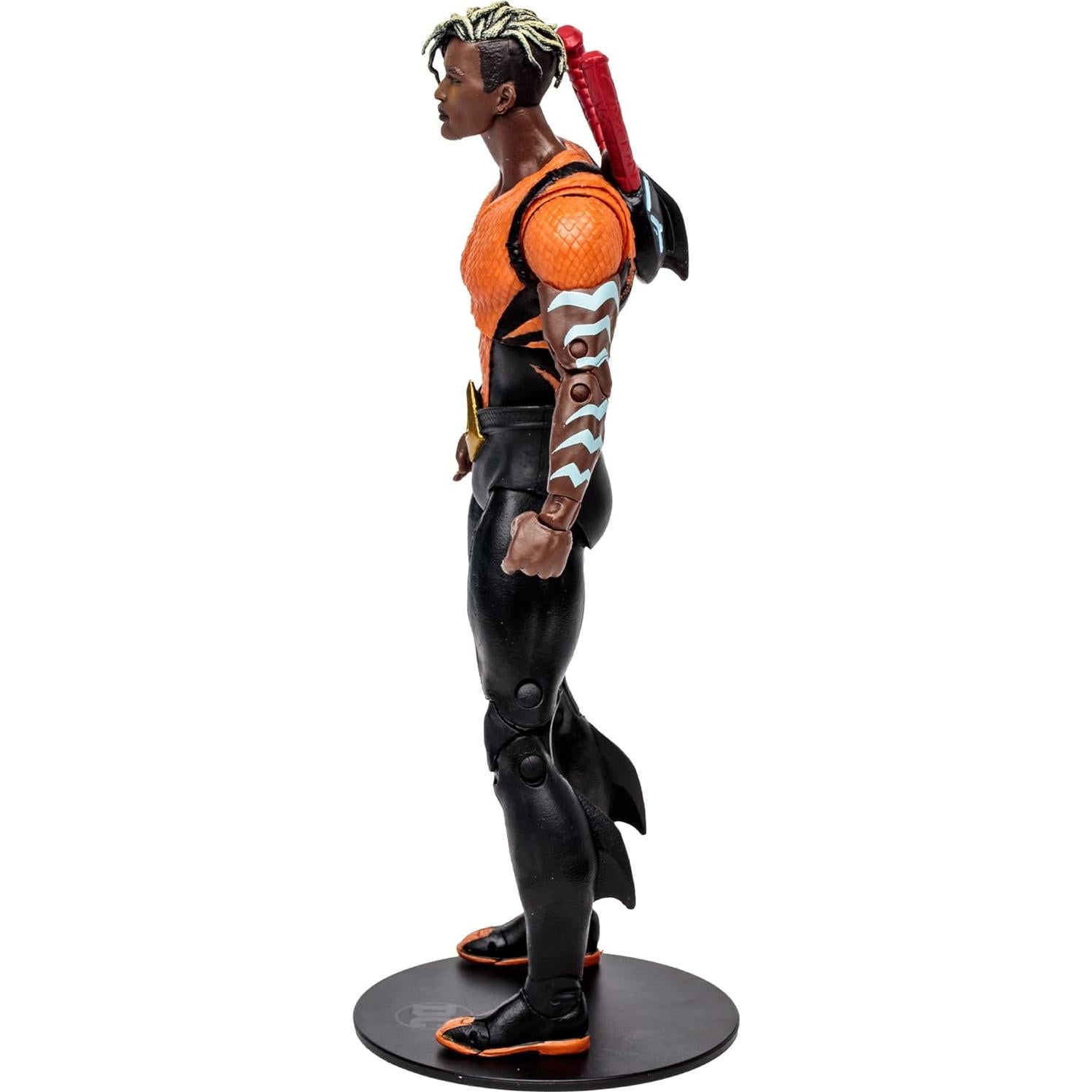 Figura de Acción Aqualad McFarlane 19 cm con Cómic Aquaman