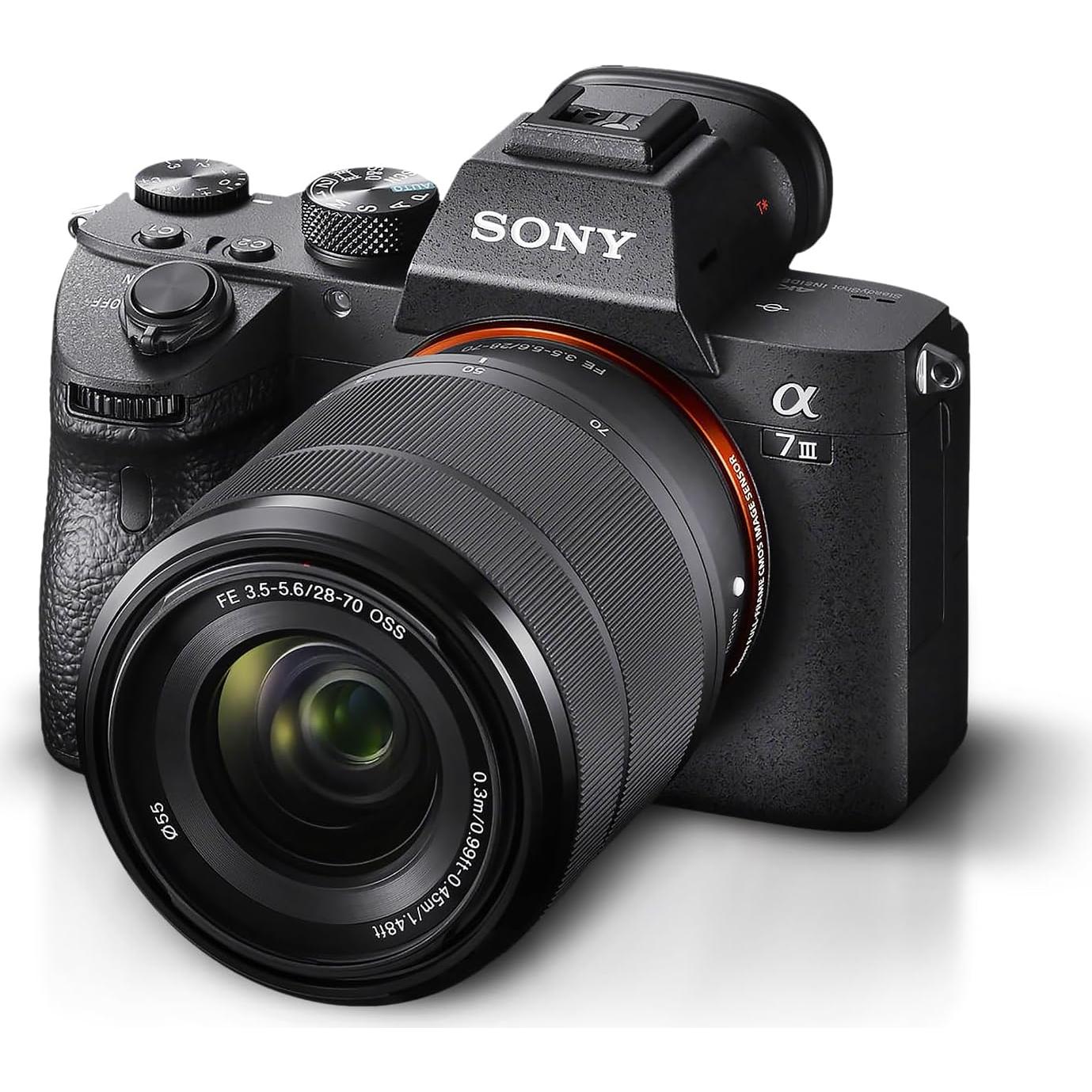 Cámara Digital Sin Espejo Sony Alpha a7 III + Lente 28-70mm