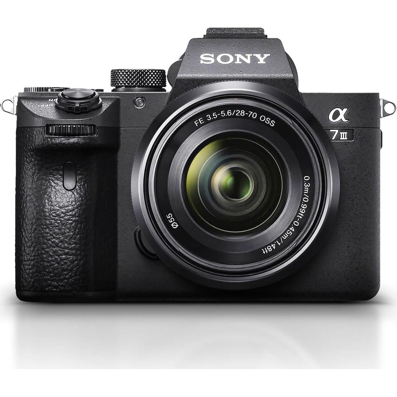 Cámara Digital Sin Espejo Sony Alpha a7 III + Lente 28-70mm