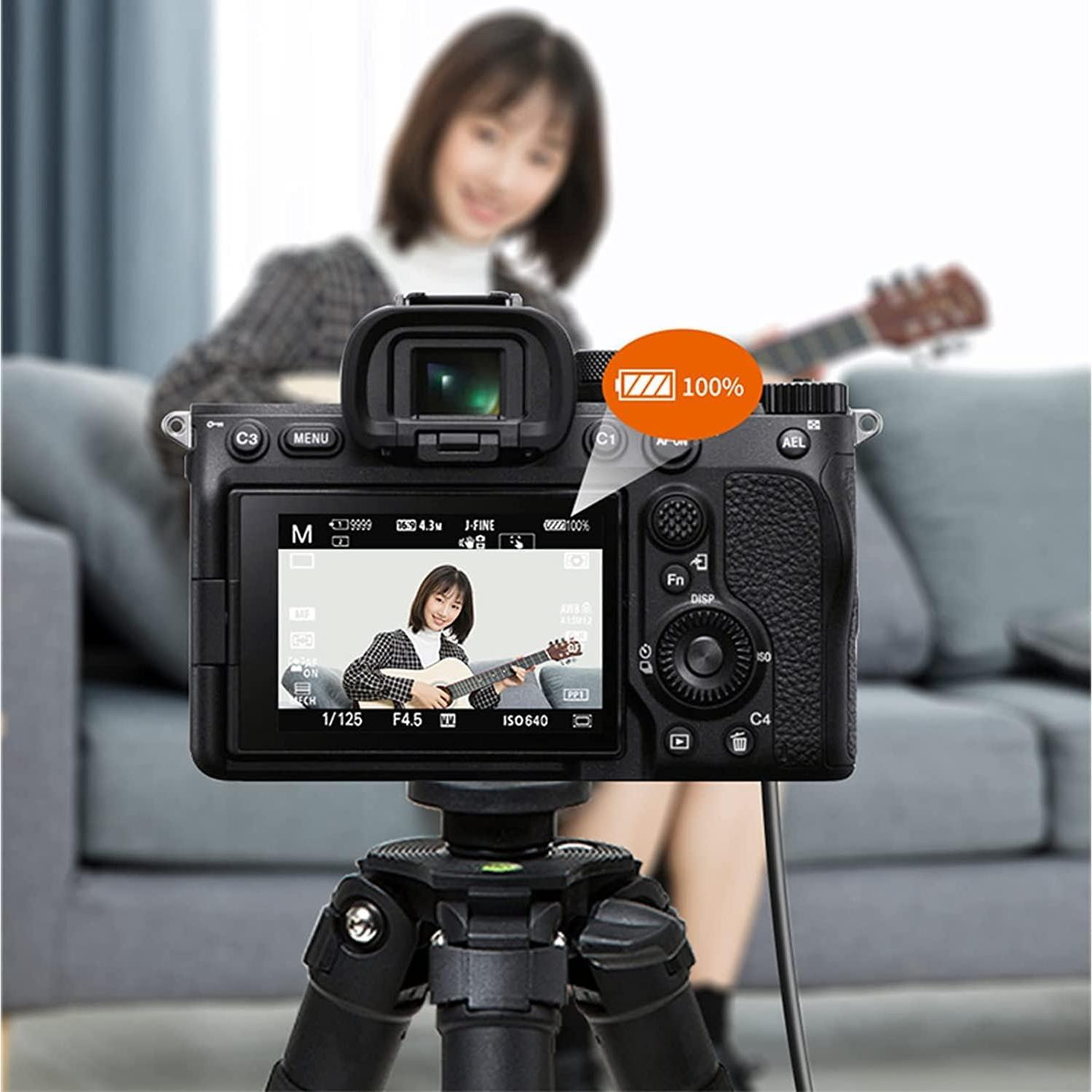 Kit Batería Falsa King Ma NP-FW50 con Adaptador AC/DC para Sony