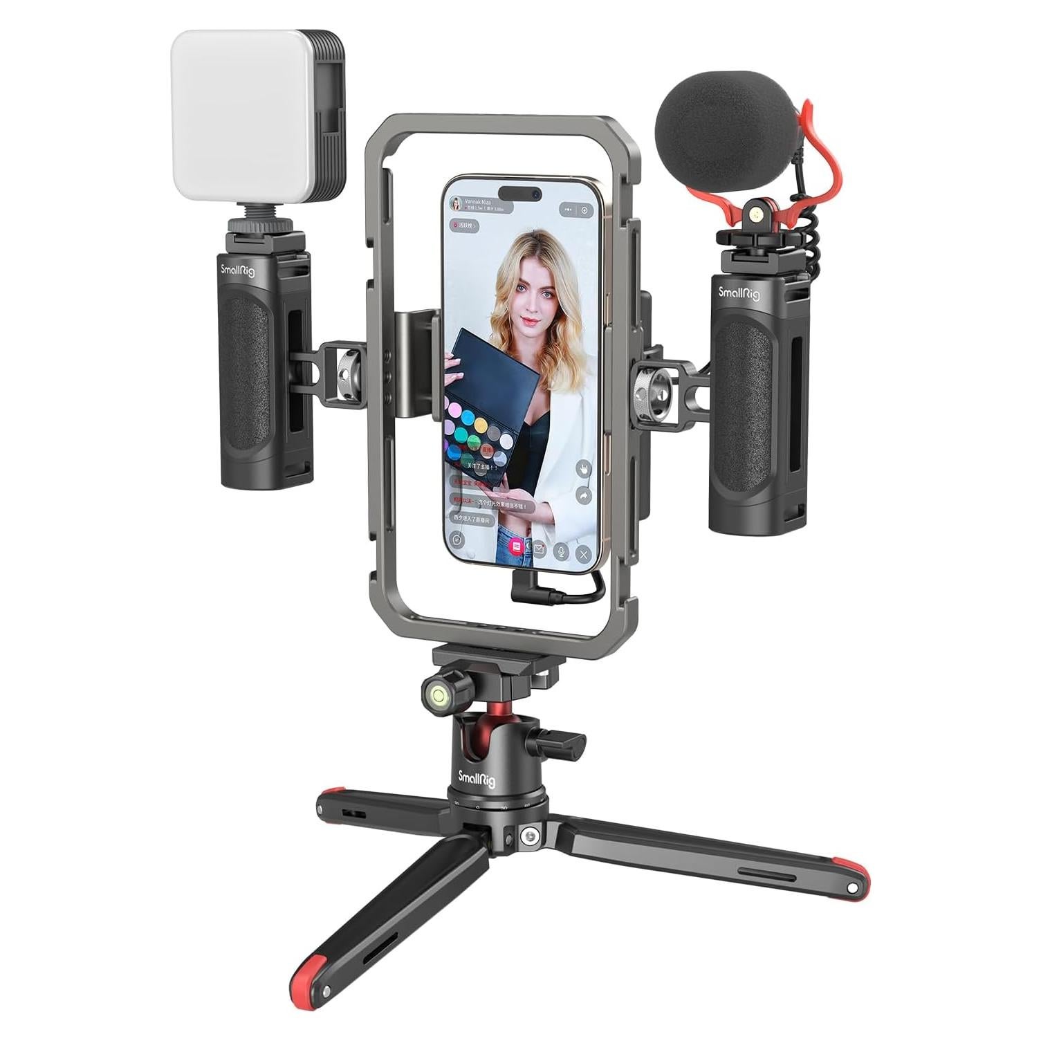 Kit de Rig de Video SmallRig para Smartphone y Cámaras