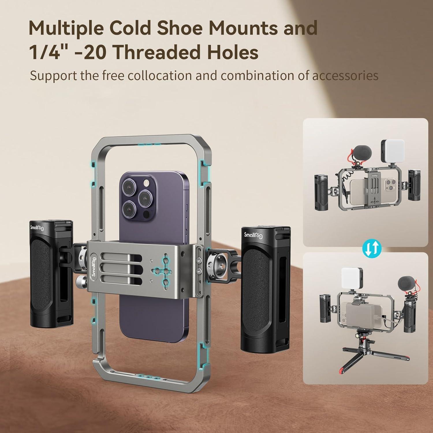 Kit de Rig de Video SmallRig para Smartphone y Cámaras