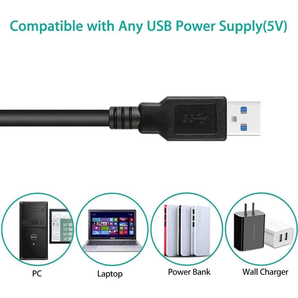 Luz de Anillo LED NexiGo 8.89 cm con Soporte para Móvil