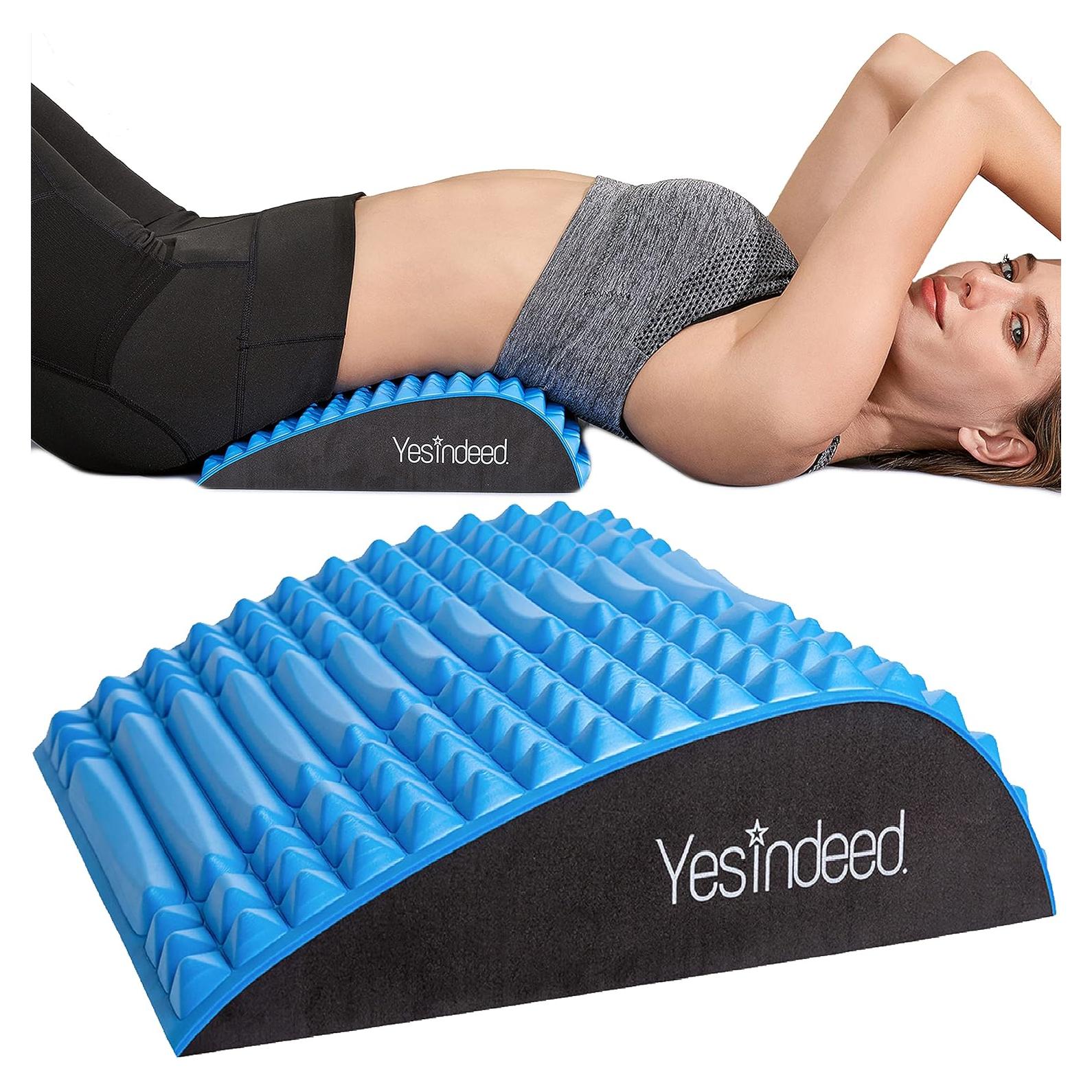 Almohada Estiramiento Espalda YESINDEED Soporte Lumbar