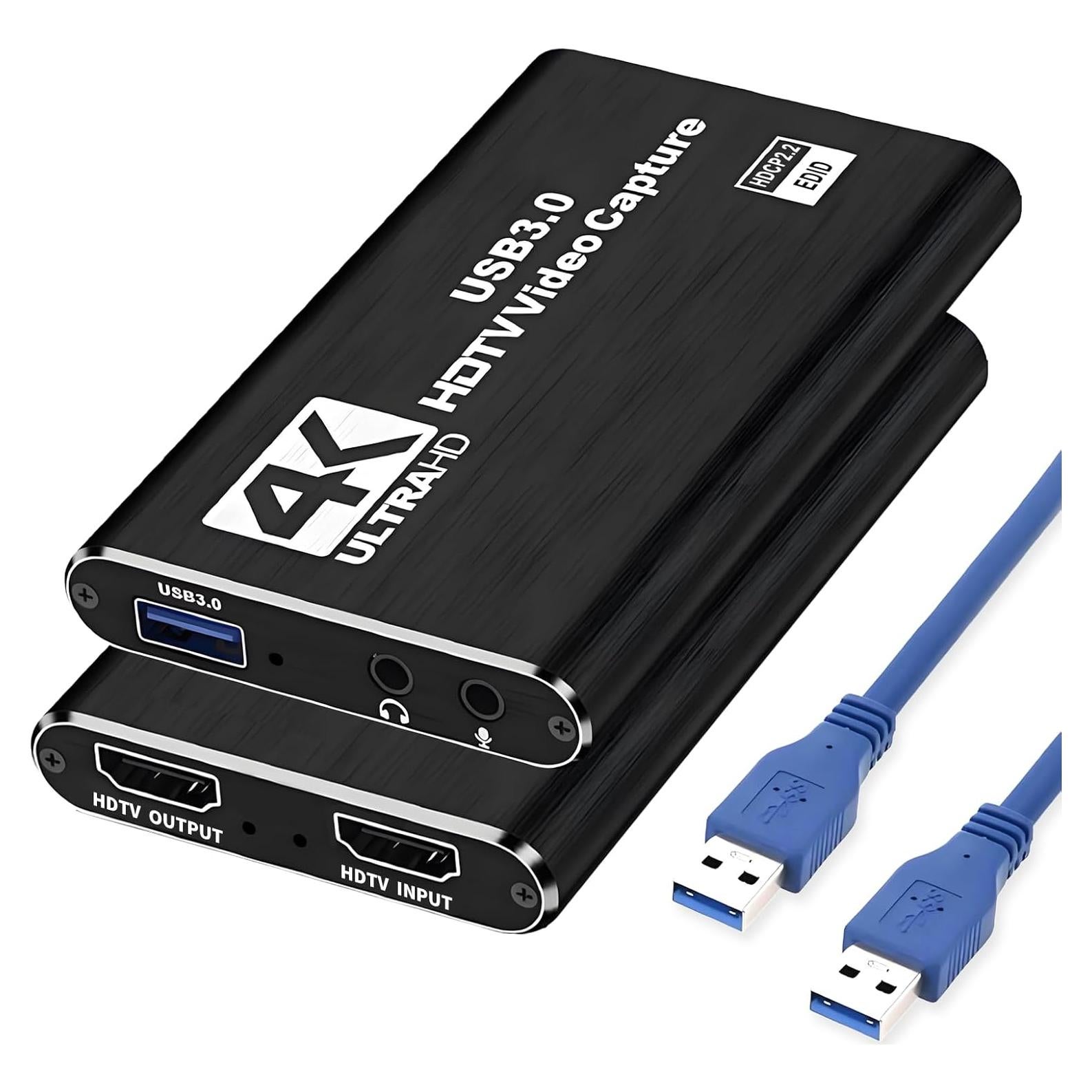 Capturadora de Video 4K Genérico HDMI 1080P 60FPS Streaming