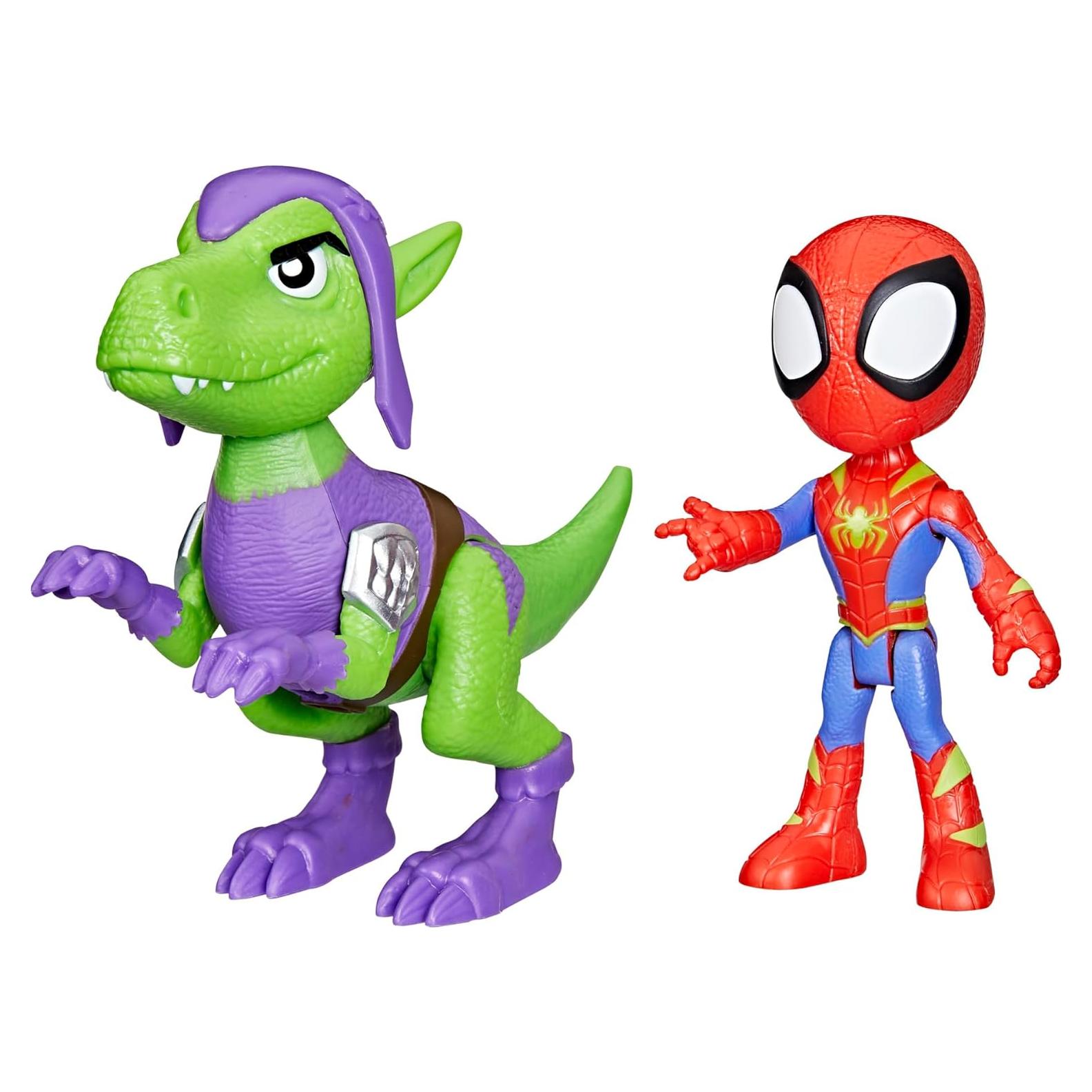 Set de Figuras de Acción Spidey y Goblin Raptor Hasbro