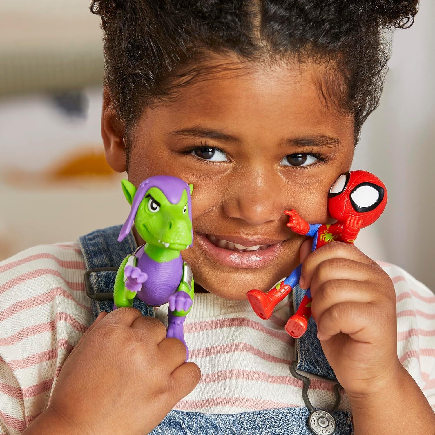 Set de Figuras de Acción Spidey y Goblin Raptor Hasbro