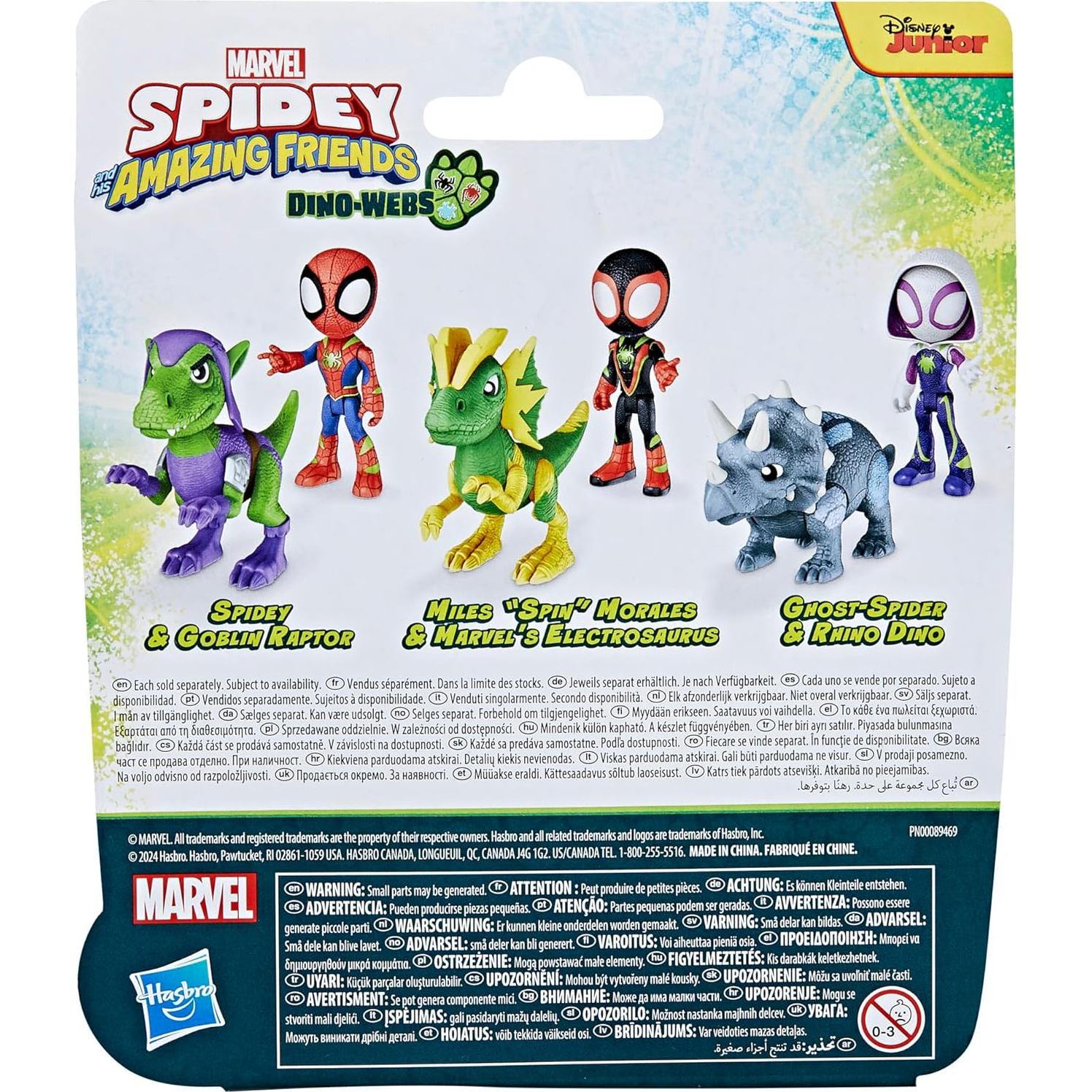 Set de Figuras de Acción Spidey y Goblin Raptor Hasbro