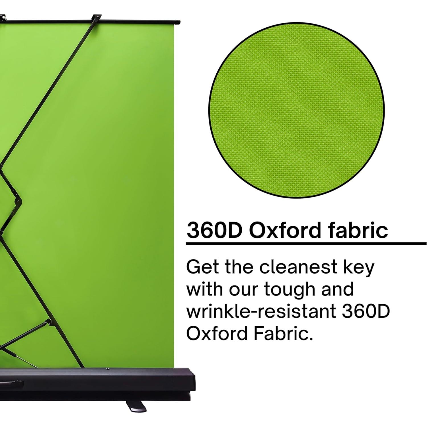 Fondo Verde Plegable Pixio Ultrawide 248.9x198.1 cm para Fotos