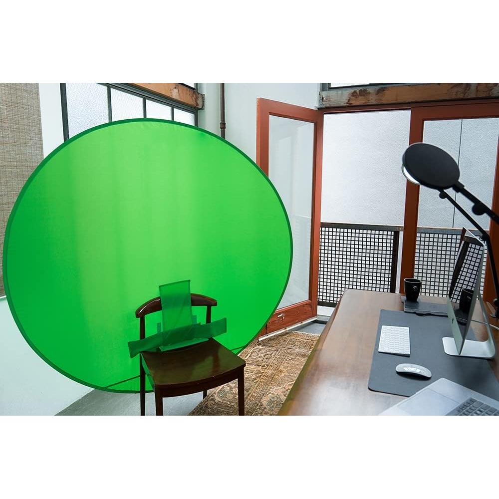 Fondo de Webcam Plegable Webaround Verde 160 cm Chroma-Key