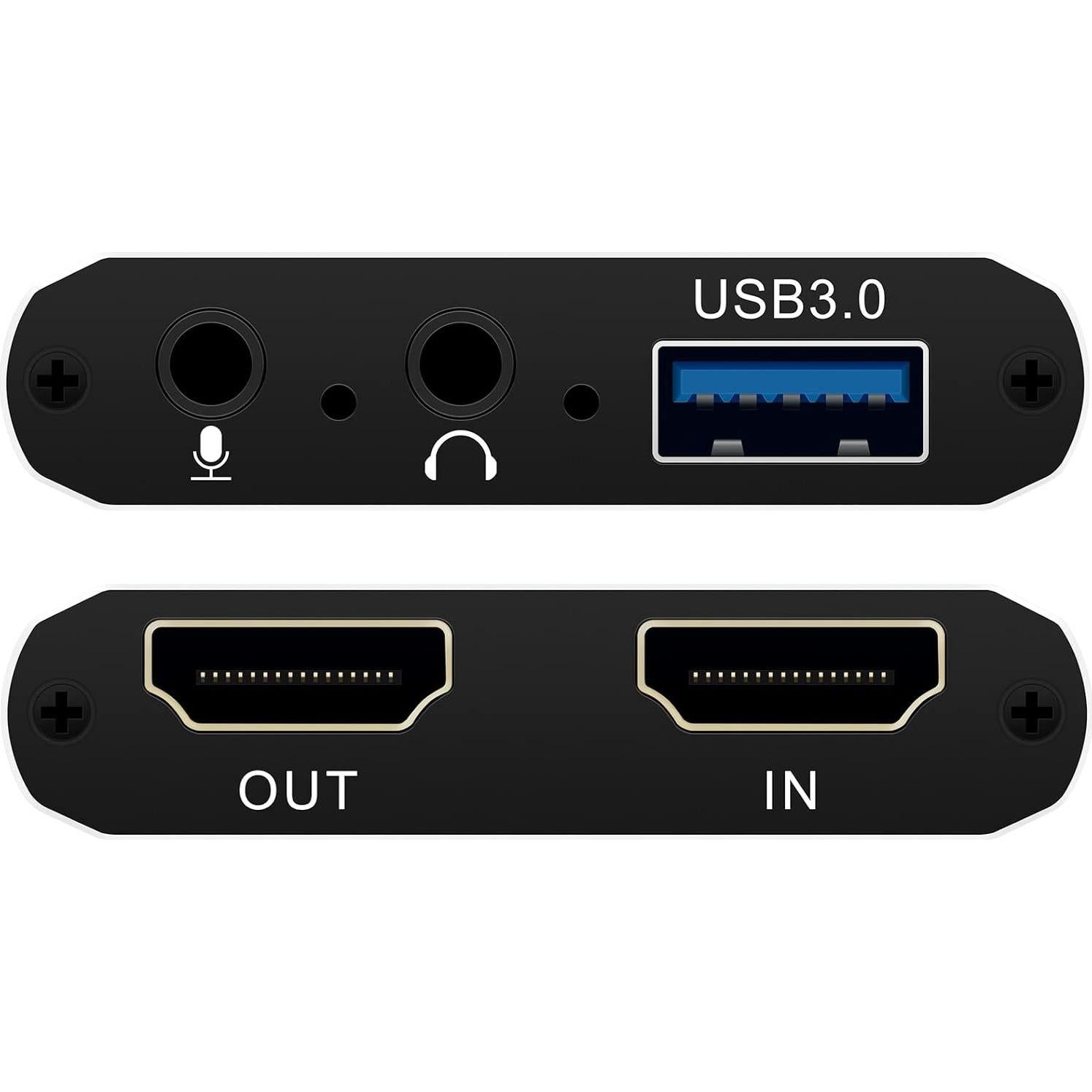 Tarjeta de Captura de Video Wiistar UHV30A 1080P 60fps USB 3.0