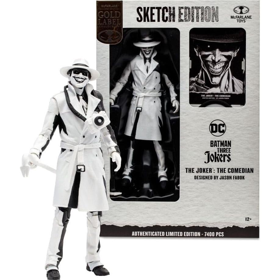 Figura de Acción El Joker McFarlane 18 cm Edición Boceto